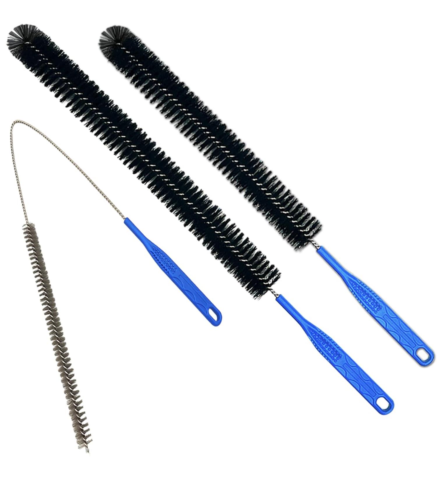 Flexible Cleaning Tool - Bendable Sewer Drain Brush & Long Pipe Cleaner for Home Kitchen Shower & Tub Hair Clogs - Buy Online on GoSupps.com