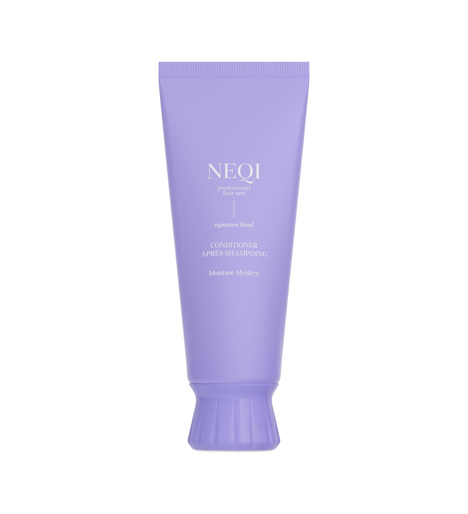 NEQI MOISTURE MYSTERY Apr s-Shampoing 250ml Soin Cheveux Hydratant Anti-Frisottis Vegan Sans Sulfates Pour Cheveux Sec Boucl s Performance Professionnelle Fabriqu en Italie - Buy Online on GoSupps.com