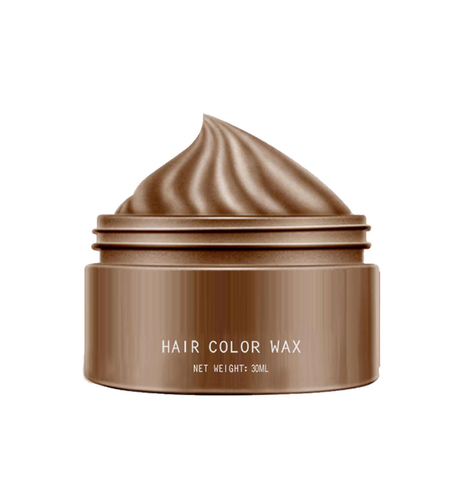Hair Coloring Wax - Instant Hair Coloring Cream Temporary Hair Dye | Washable Hair Color Trendy Hair Style Natural Hair Coloring - Buy Online on GoSupps.com