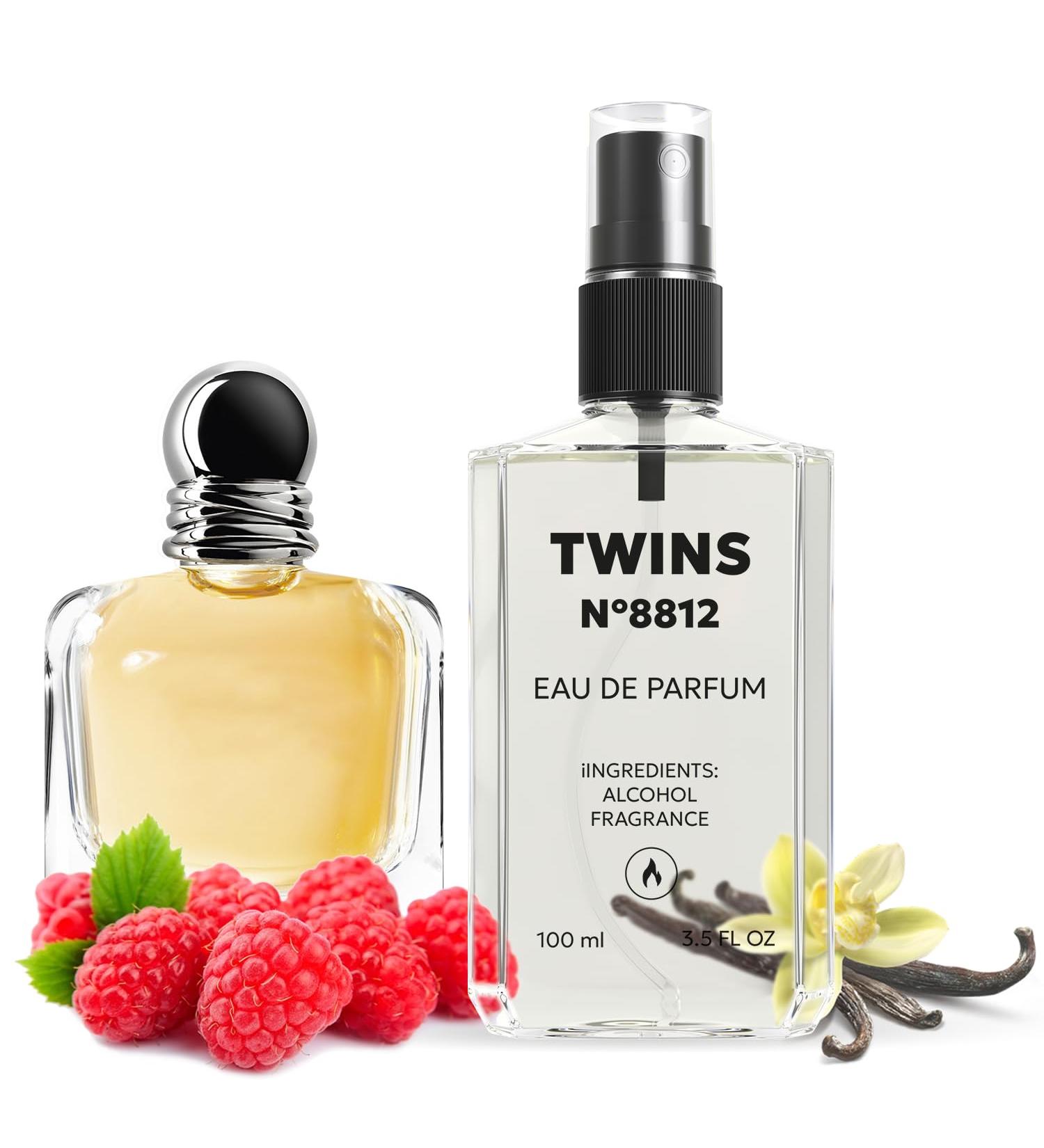 TWINS Impression of Because It's You | Perfume for Women Eau de Parfum | No.8812 | 3.4 Fl Oz / 100 ml Emporio Armani Because It's You Impression - Buy Online on GoSupps.com
