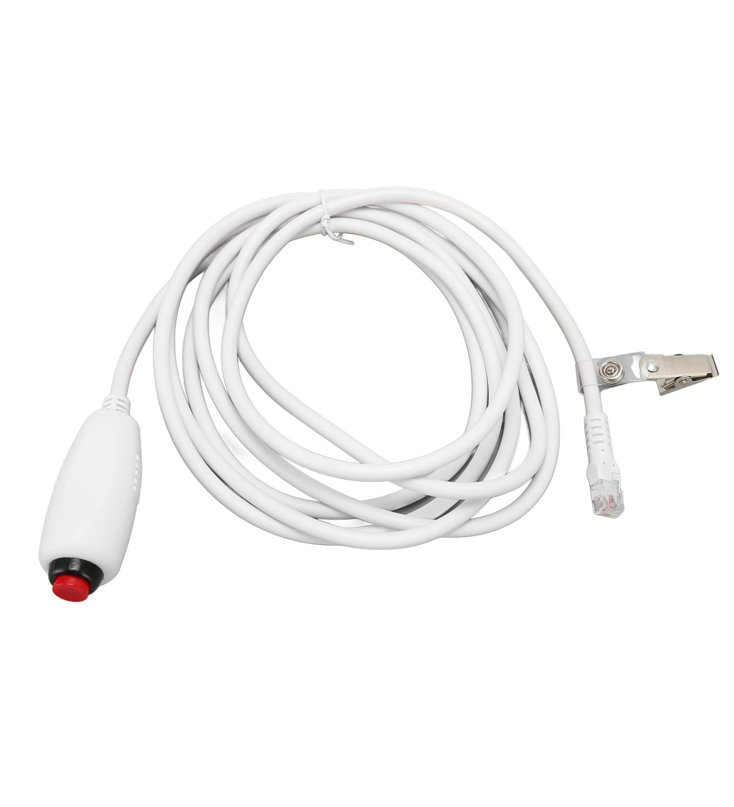 Universal 9.8ft Replacement Sister Call Cable - 6P4C Crystal Head | Red Call Button for Nurses Patients & Elderly Care - Buy Online on GoSupps.com