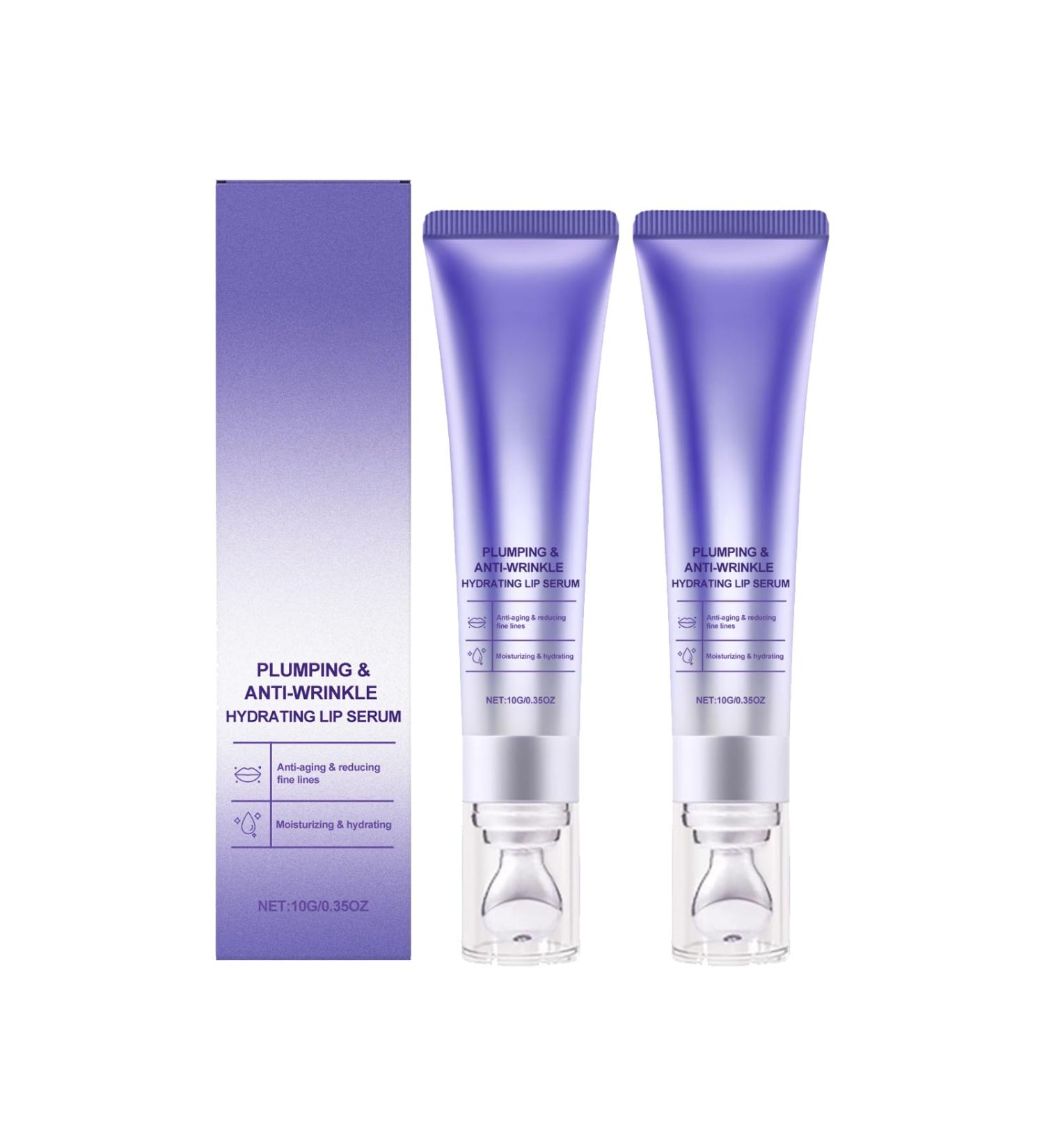  QPJUVC Color-changing lip plumping serum anti-wrinkle moisturizing lip oil nourishing gloss for dry lips smoothing and moisturizing reduces fine lines (2) - Buy Online on GoSupps.com