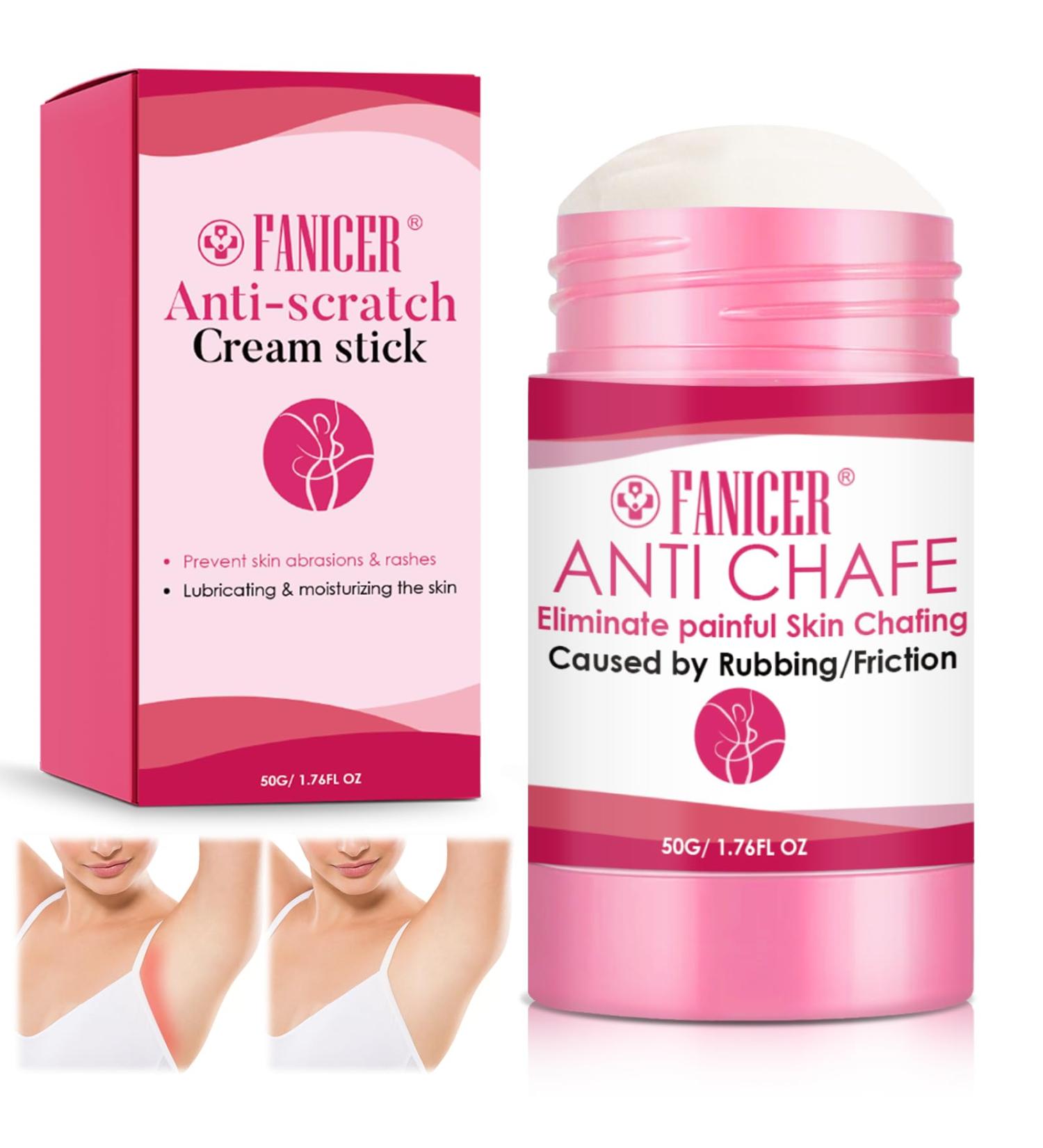 Anti-friction sticks anti-friction thigh anti-friction cream friction cream prevents abrasions on both thighs (50 g) - Buy Online on GoSupps.com