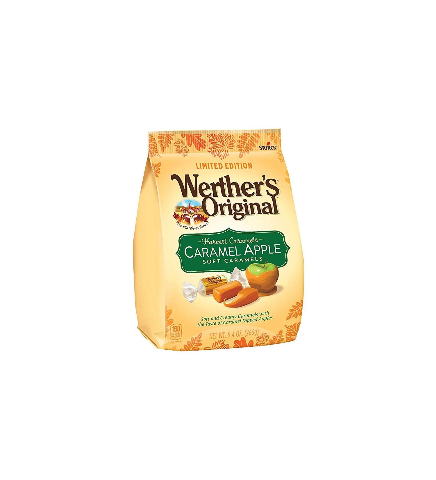 Storck Werther's Original Limited Edition Harvest Apple Soft Caramels - Buy Online on GoSupps.com