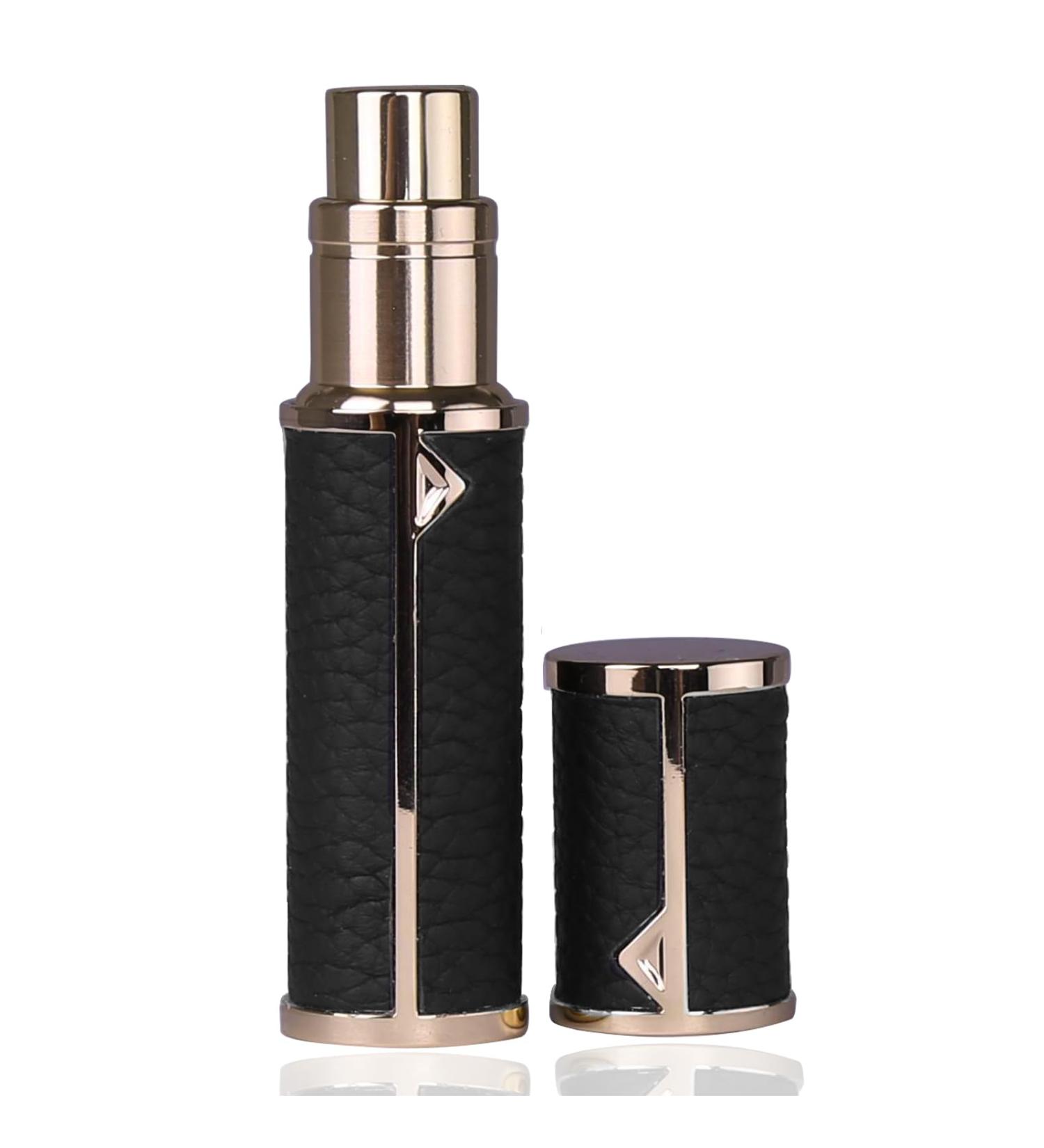 Kinwodon Travel Perfume Atomiser Refillable Perfume Travel Bottle 5ml Leaking Proof Pump Perfume Spray Bottle Portable Empty Bottle for Travel Men Women Black - Buy Online on GoSupps.com