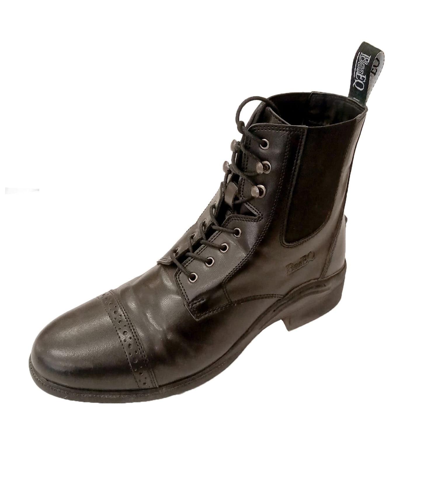 BasEQ Ricki Women's Lace Equestrian Riding Paddock Boots - Brown, Size 11 - Buy Online on GoSupps.com