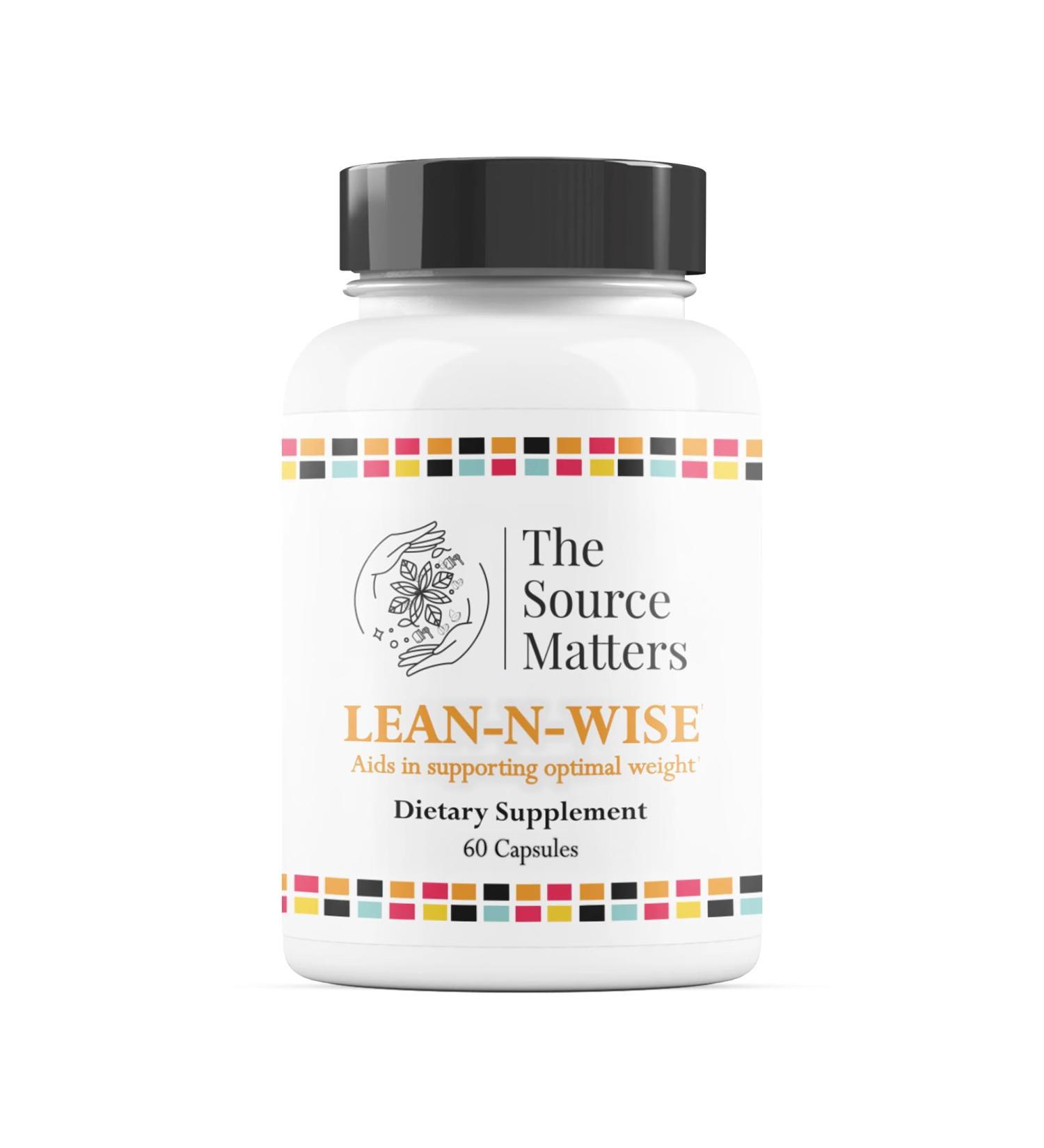 Lean-N-Wise Digestion & Energy Support with Green Coffee Bean Hibiscus Lemon Verbena & Magnesium Citrate | Plant-Based Formula for Daily Wellness (60 Capsules) - Buy Online on GoSupps.com