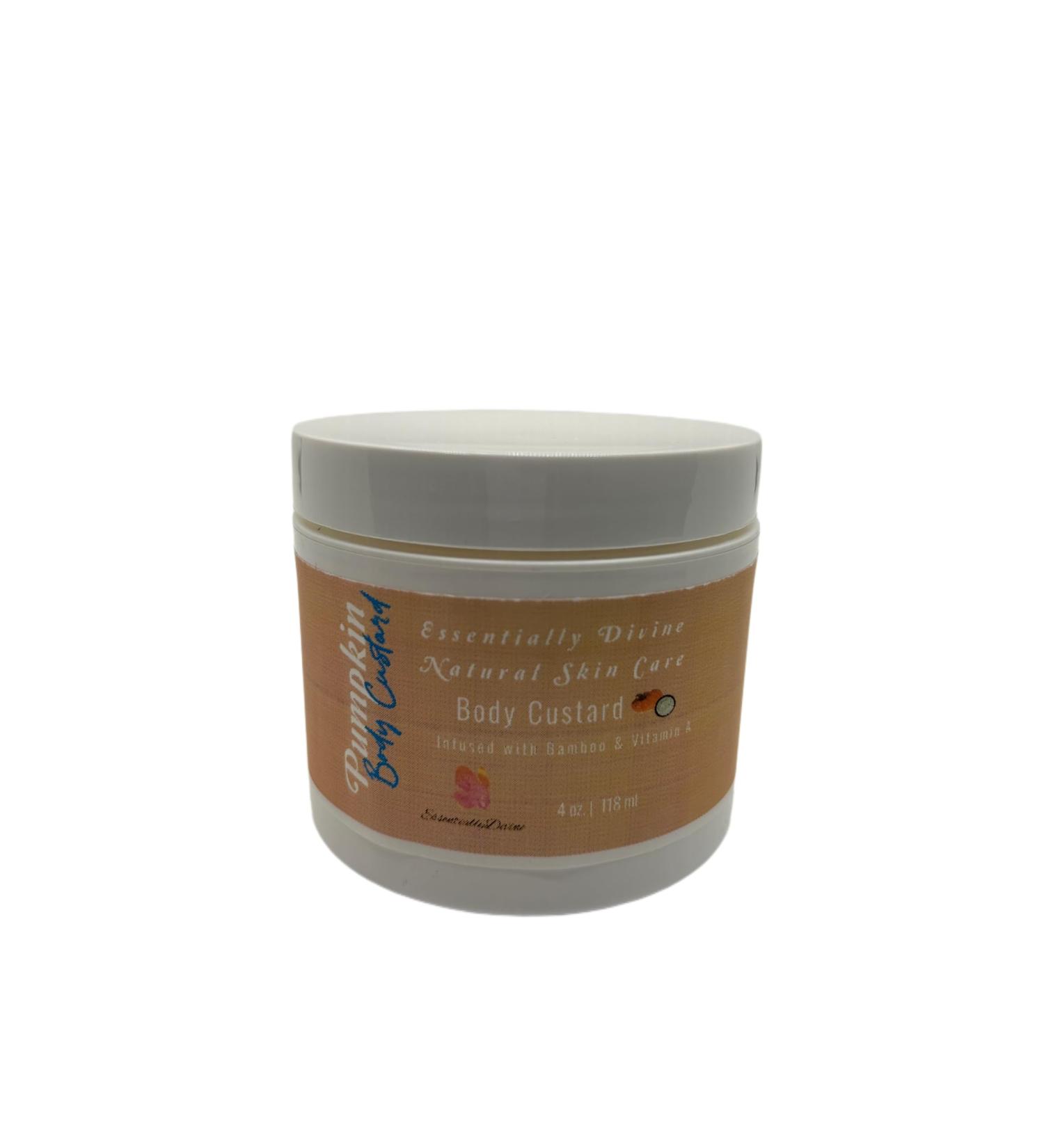 Essentially Divine Natural Skin Care Pumpkin Body Custard Moisturizer (4 oz) - Buy Online on GoSupps.com