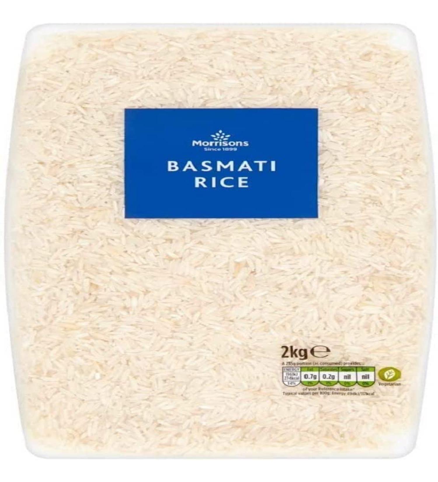 Morrisons Basmati Rice 2kg