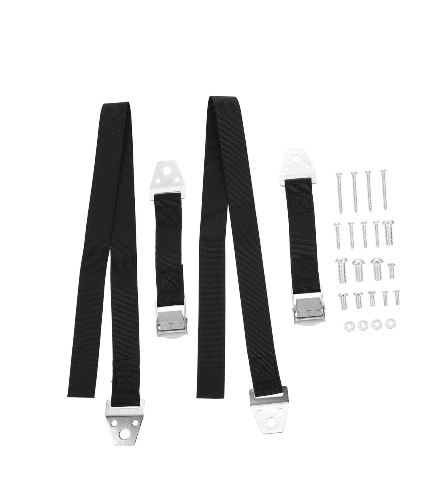 ibasenice 4 pcs TV Anti-reversing Strap Kids Kickstand Baby Harness Kids Furniture Dual tv Safety Straps Earthquake Straps tv Anti Tip Bracket for Furniture Polyester Furniture Safety Strap Blackx2pcs 120X2.5cmx2pcs - Buy Online on GoSupps.com