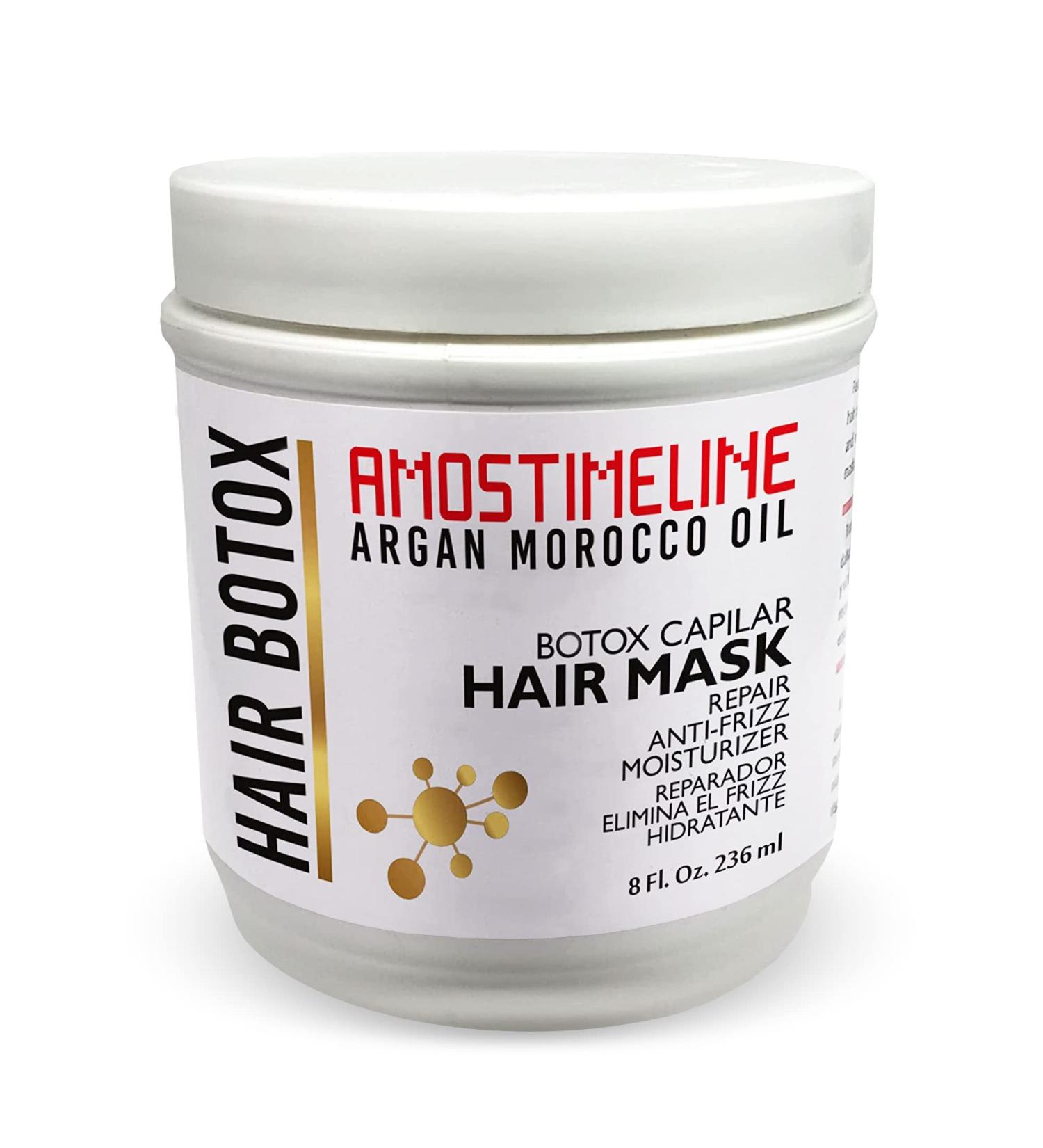 AMOSTIMELINE Hair Botox Deep Conditioner - Moisturizing Hair Mask Treatment for Dry Damaged Hair - 8 fl oz - Buy Online on GoSupps.com