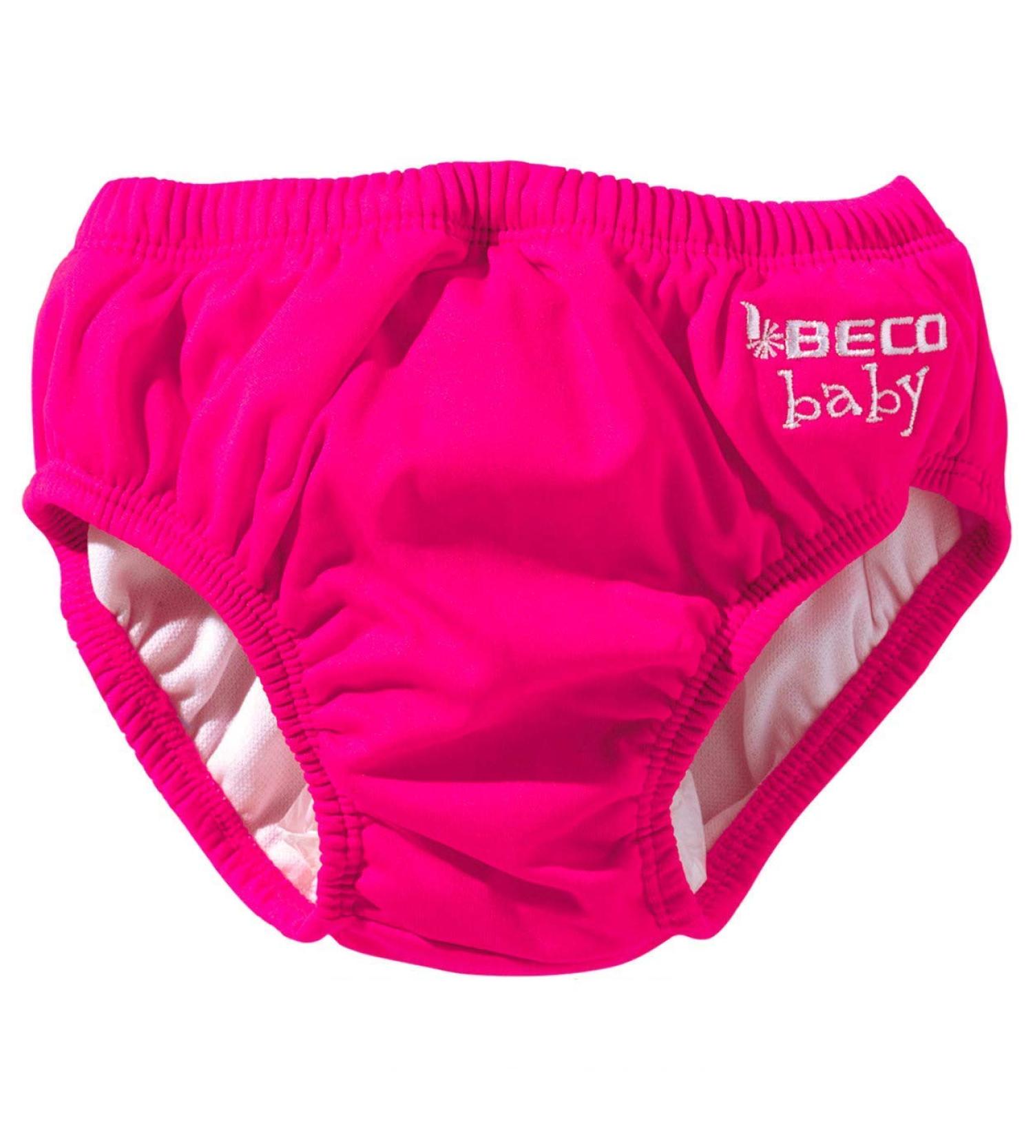Beco Baby Aqua Nappy with Elasticated Cuffs - Swimming Aid - XXS M (6-12 months) Pink