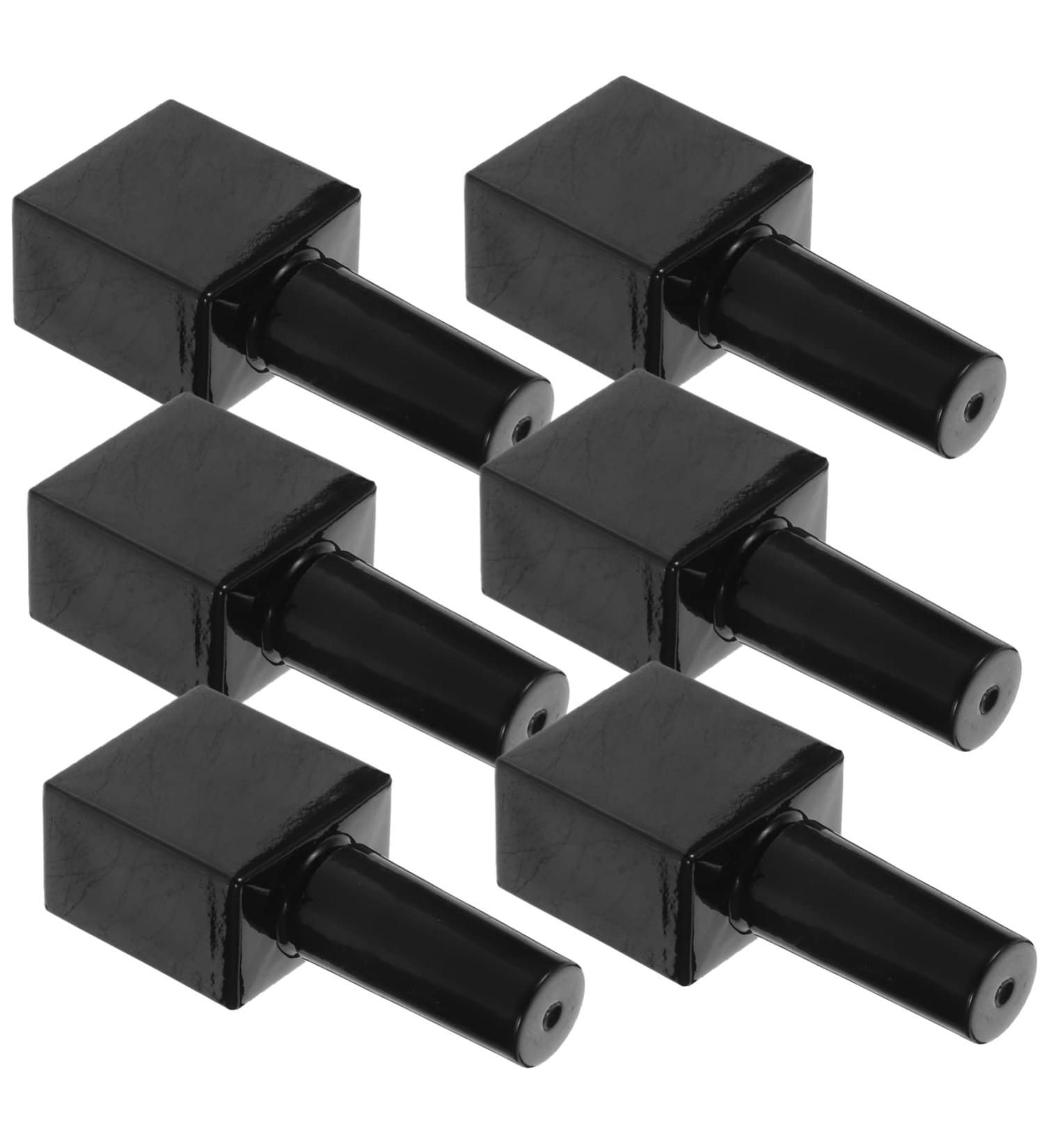  Beavorty Beavorty 6 Piece Refillable Nail Polish Bottles with Black Cap Compact Nail Polish Bottles Lightweight Portable for Professional Use - Buy Online on GoSupps.com