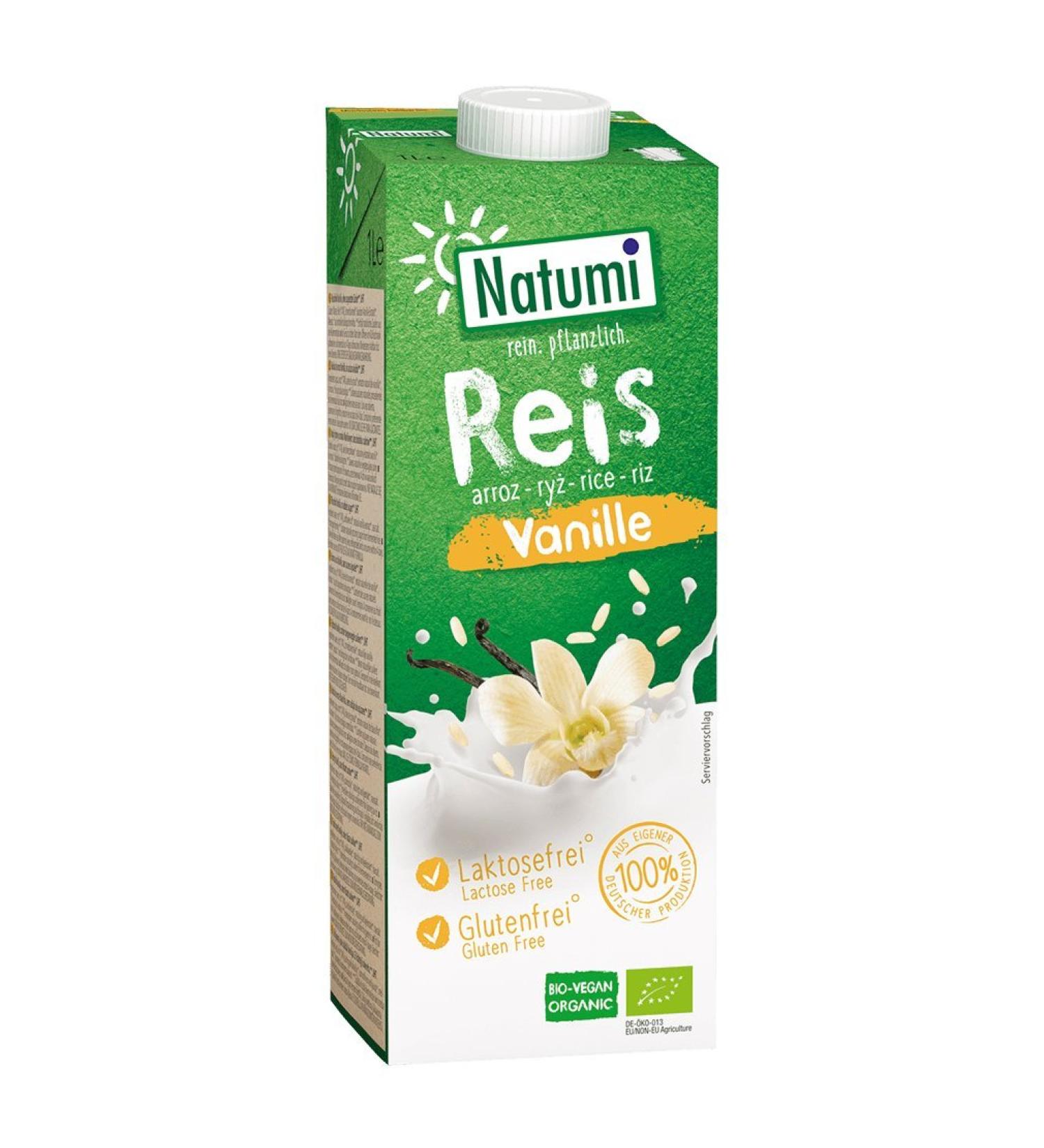 Natumi organic rice vanilla (6 x 1 l)