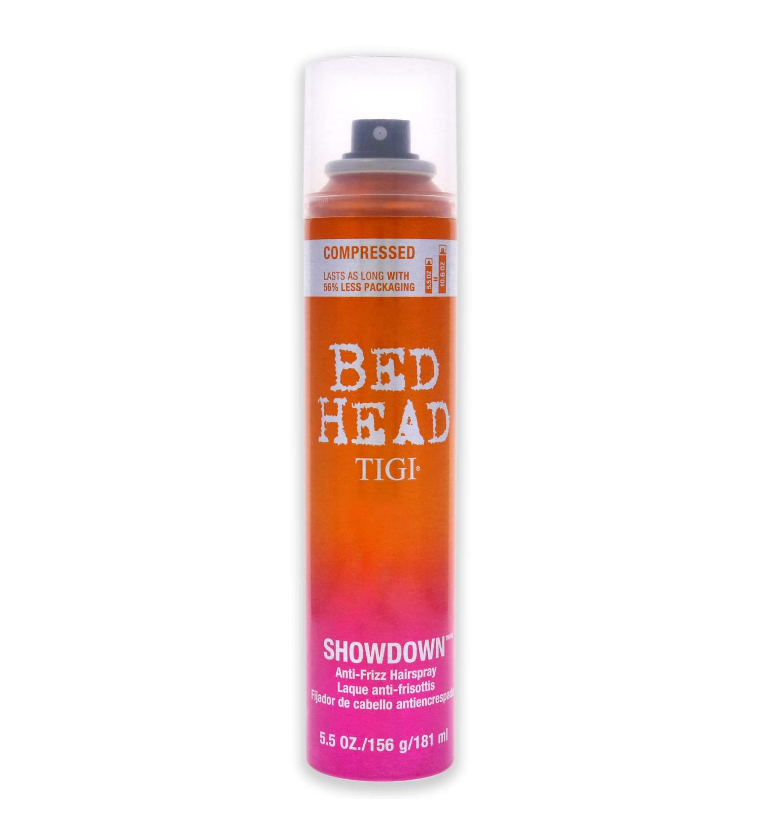 TIGI Bed Head Showdown Anti-Frizz Hairspray Unisex Hair Spray 5.5 oz 5.5 Ounce (Pack of 1)