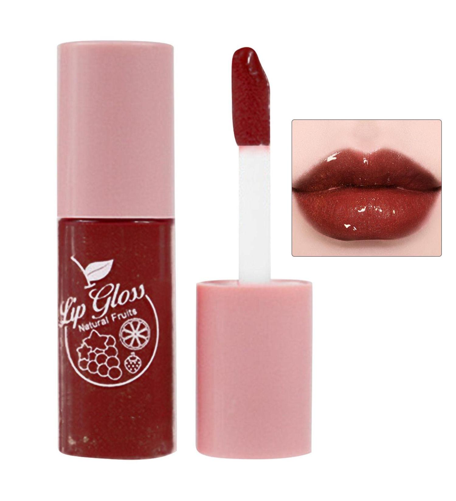 Lip Gloss Oil | Tinted Moisturizing Lip Gloss - Nourishing Lip Gloss Lip Balm Sheer Tinted Lip Balm with Lip Oil Ulapithi - Buy Online on GoSupps.com