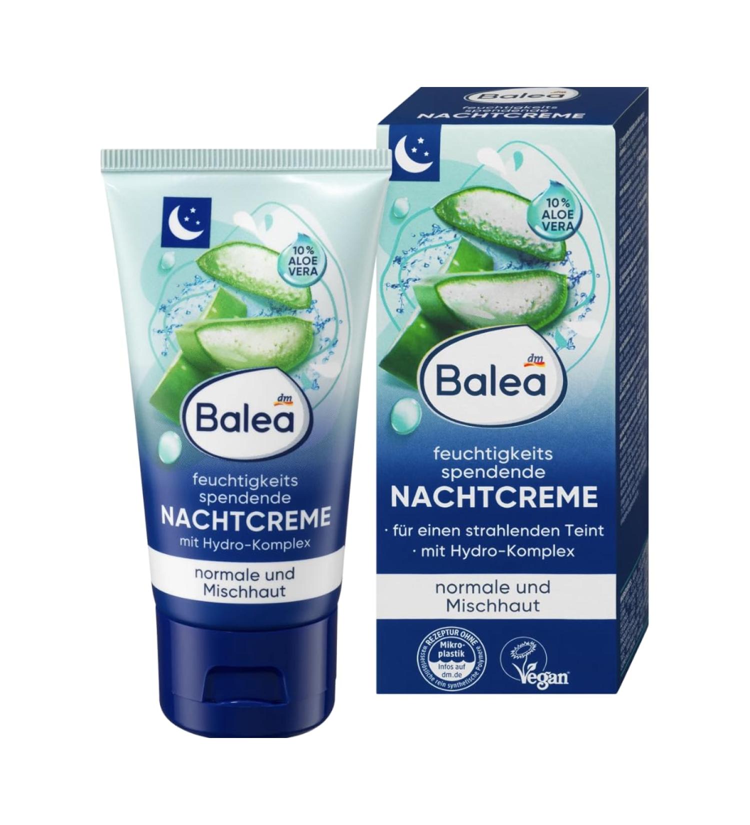  Balea Balea Extra Moisturising Night Cream 50 ml - Buy Online on GoSupps.com