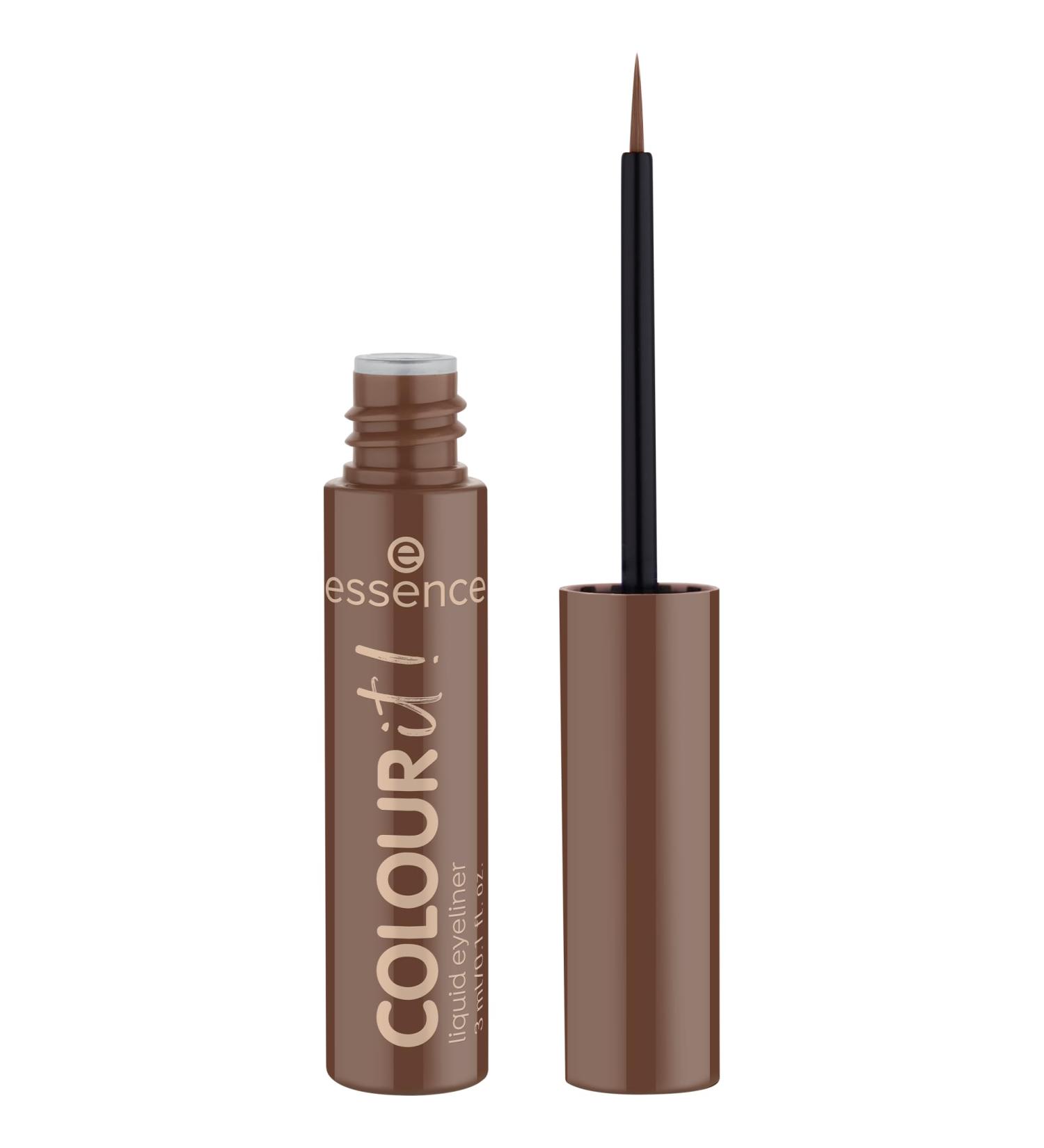  essence essence COLOUR IT! liquid eyeliner long-lasting highly pigmented fast-drying color-intensive matte (3ml) - Buy Online on GoSupps.com