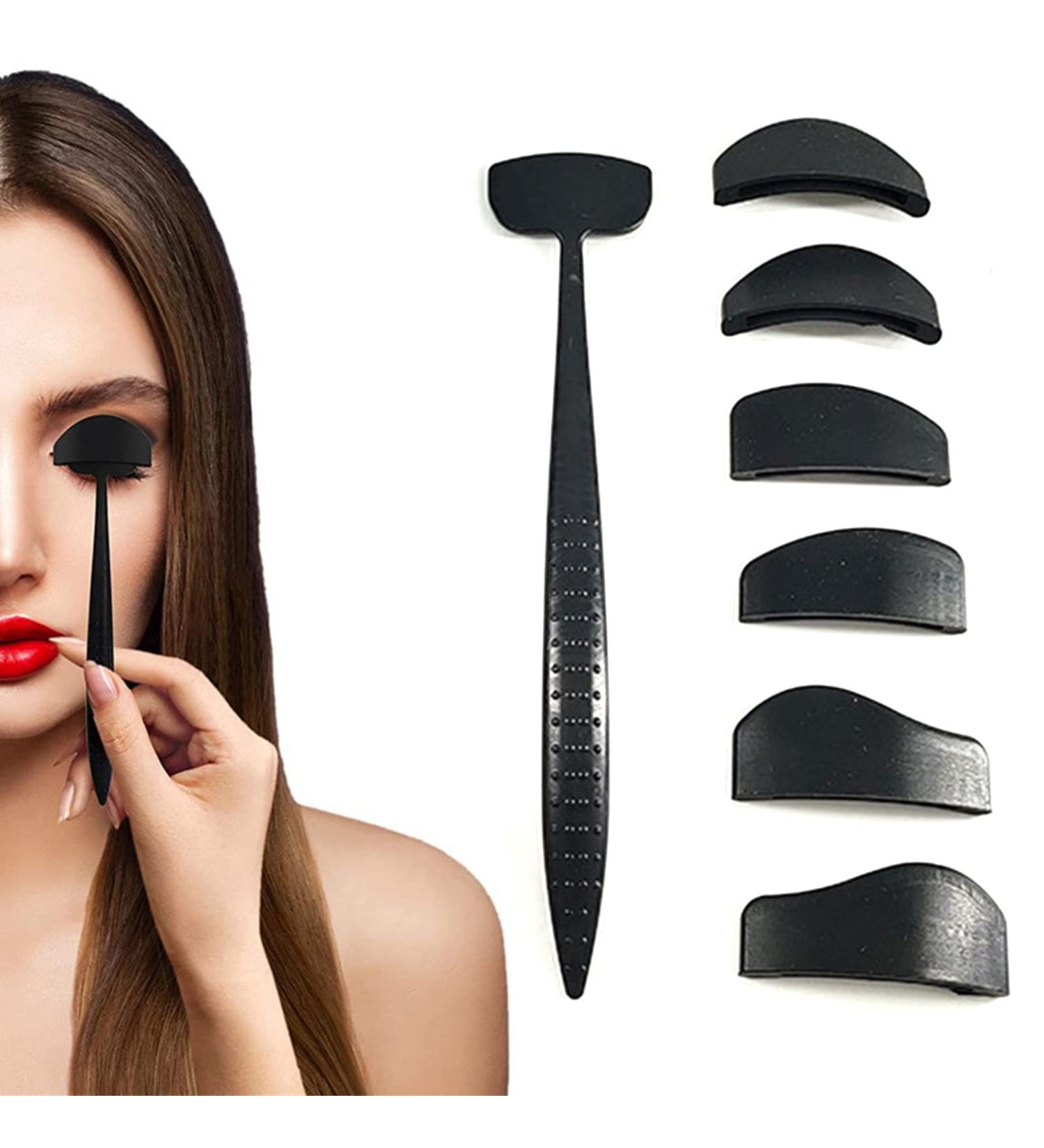 XNRCCTOF Eyeshadow Line Kit - Portable Eyeliner Applicator Tools & Eye Contour Templates for Perfect Makeup - Buy Online on GoSupps.com