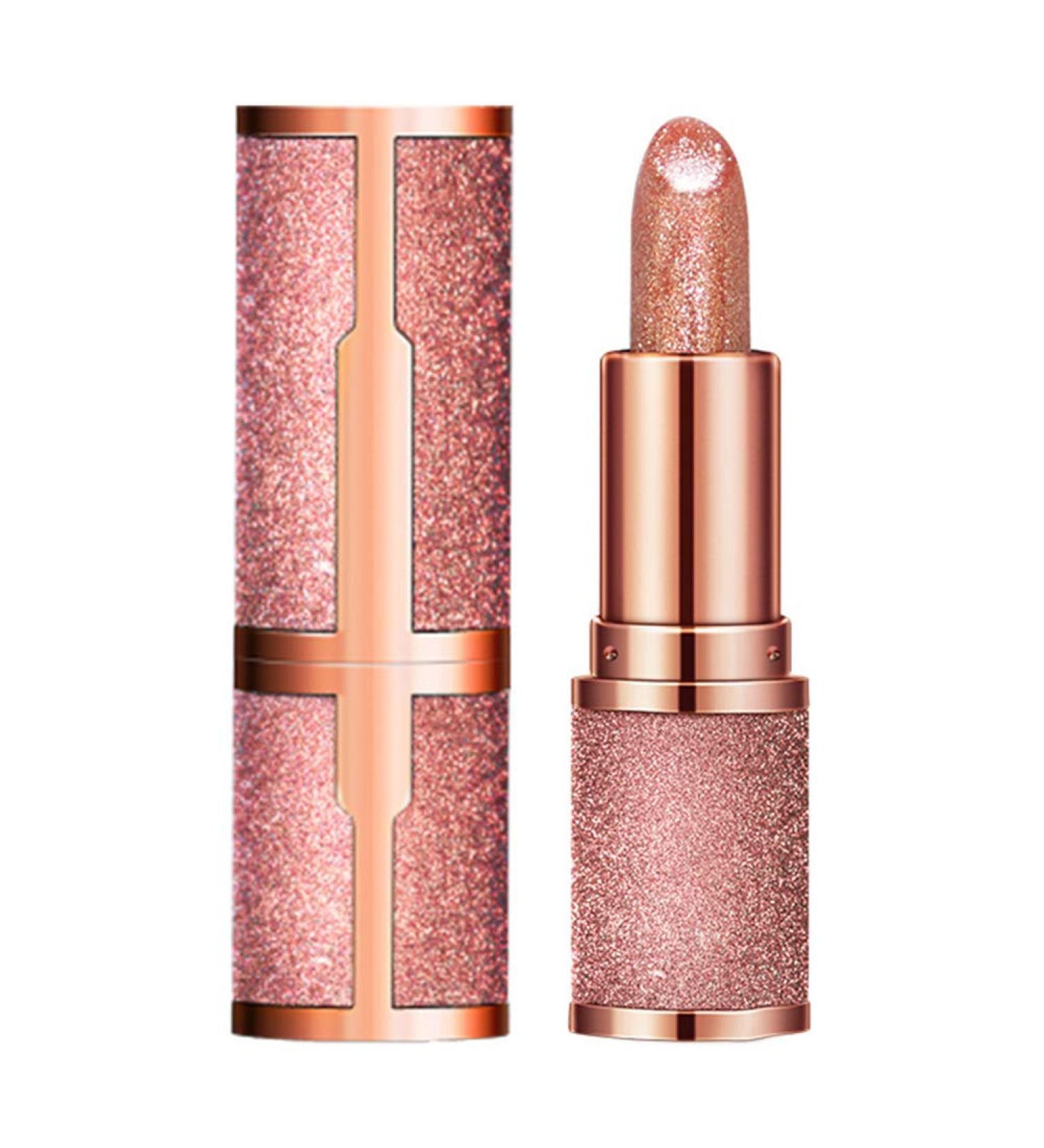 Long-lasting Glitter Star Lipstick Kit | Nourishing Moisturizer & Waterproof Nude Lip Gloss Set - Beauty Essentials - Buy Online on GoSupps.com