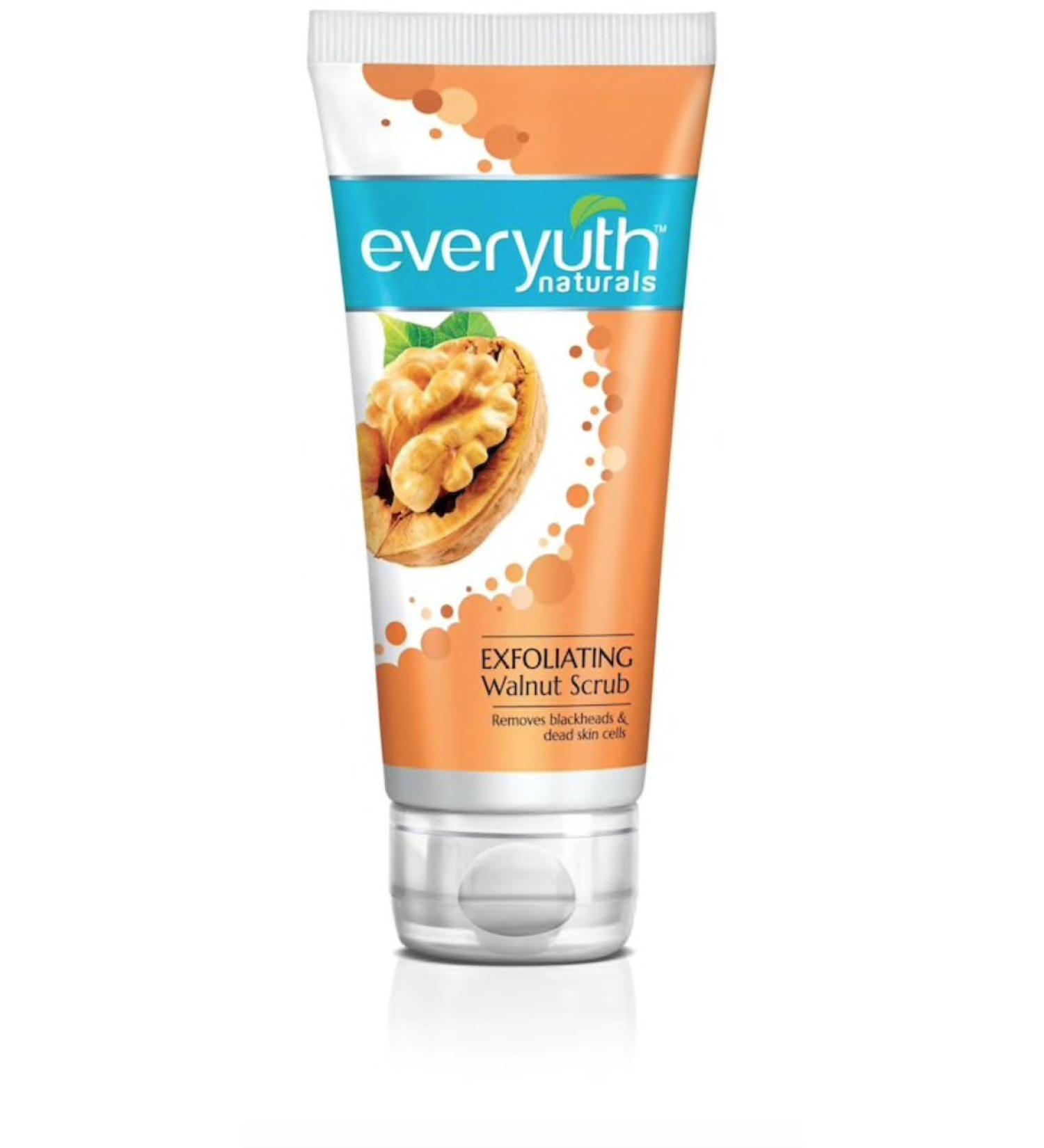 Everyuth Naturals Exfoliating Walnut Scrub with nano Multi Vit A 100g Pack of 3