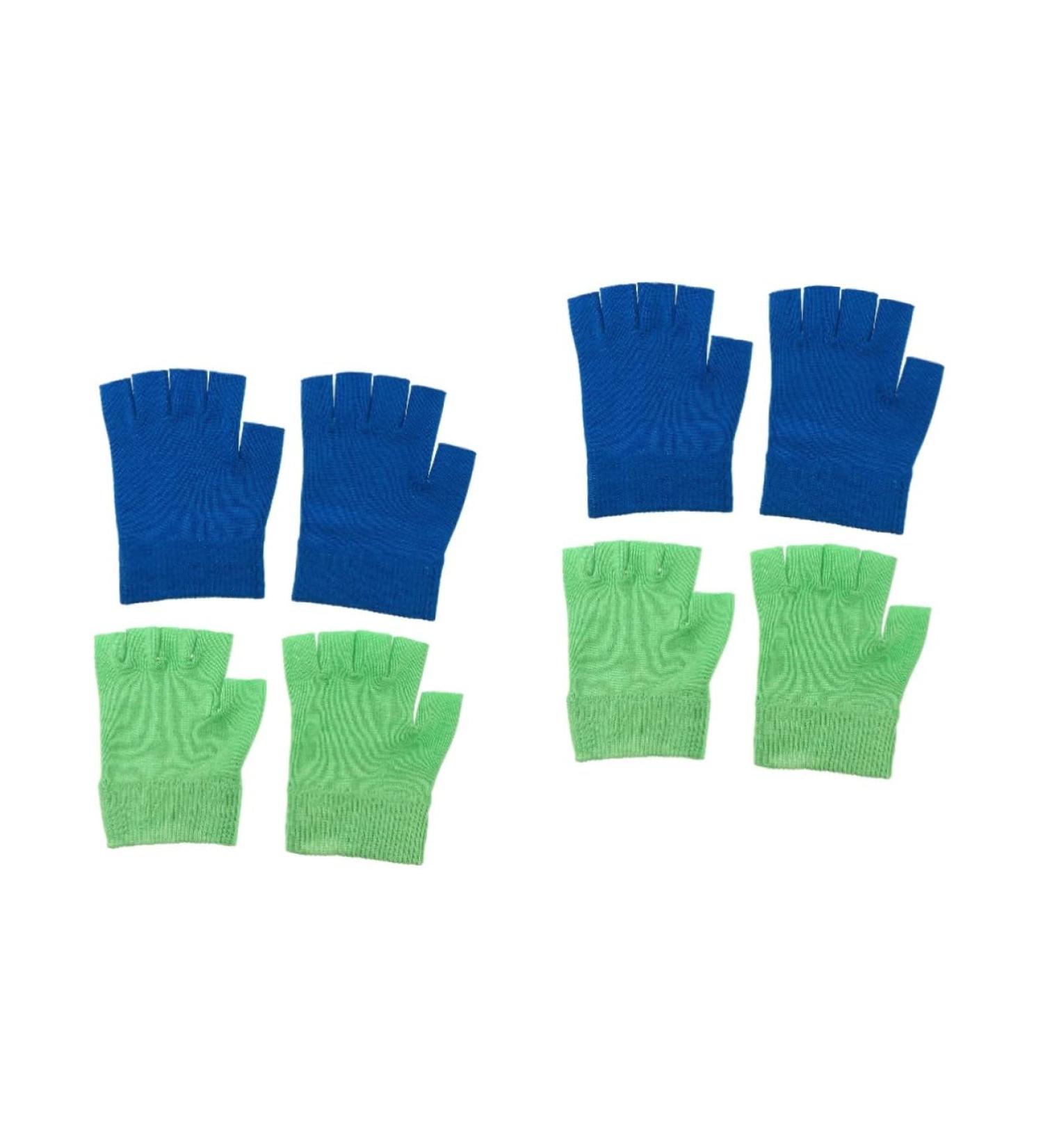 minkissy 4 Pairs Gel Gloves Fingerless Moisturizing Gloves Dry Hand Gloves Winter Gloves Moisturizing Gloves Reusable Women Moisturizing Gloves Leather Gloves Dipping at Night Miss - Buy Online on GoSupps.com