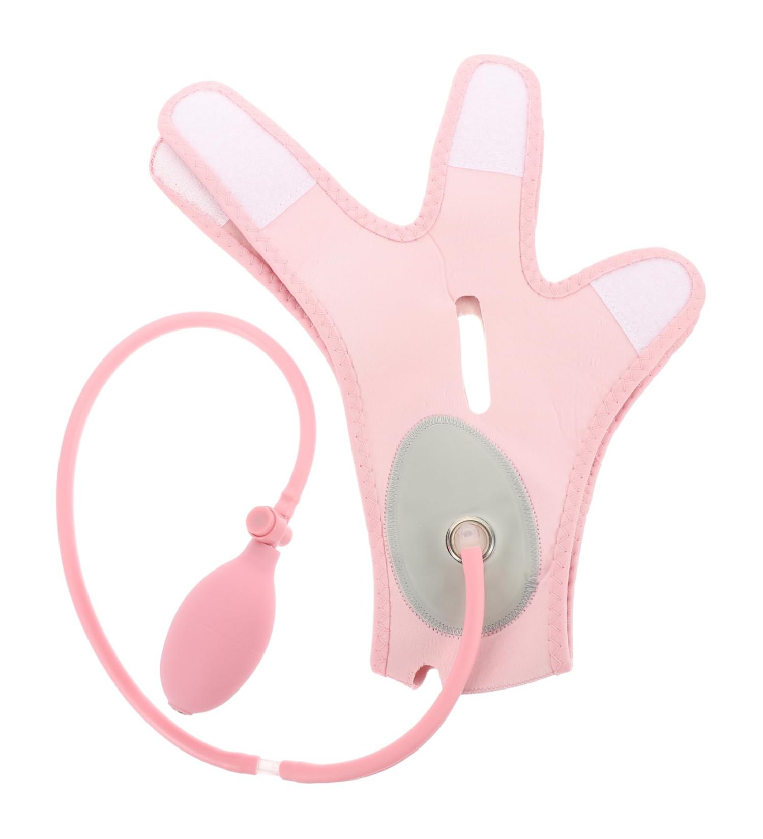 Beatifufu 1pc Inflatable Face Strap Face Lifting Strap Girl Tool Makeup Face Lifting Tool Facial Slimming Band Face Strap Double Chin Thin Face Band Thin Face Strap Fabric - Buy Online on GoSupps.com