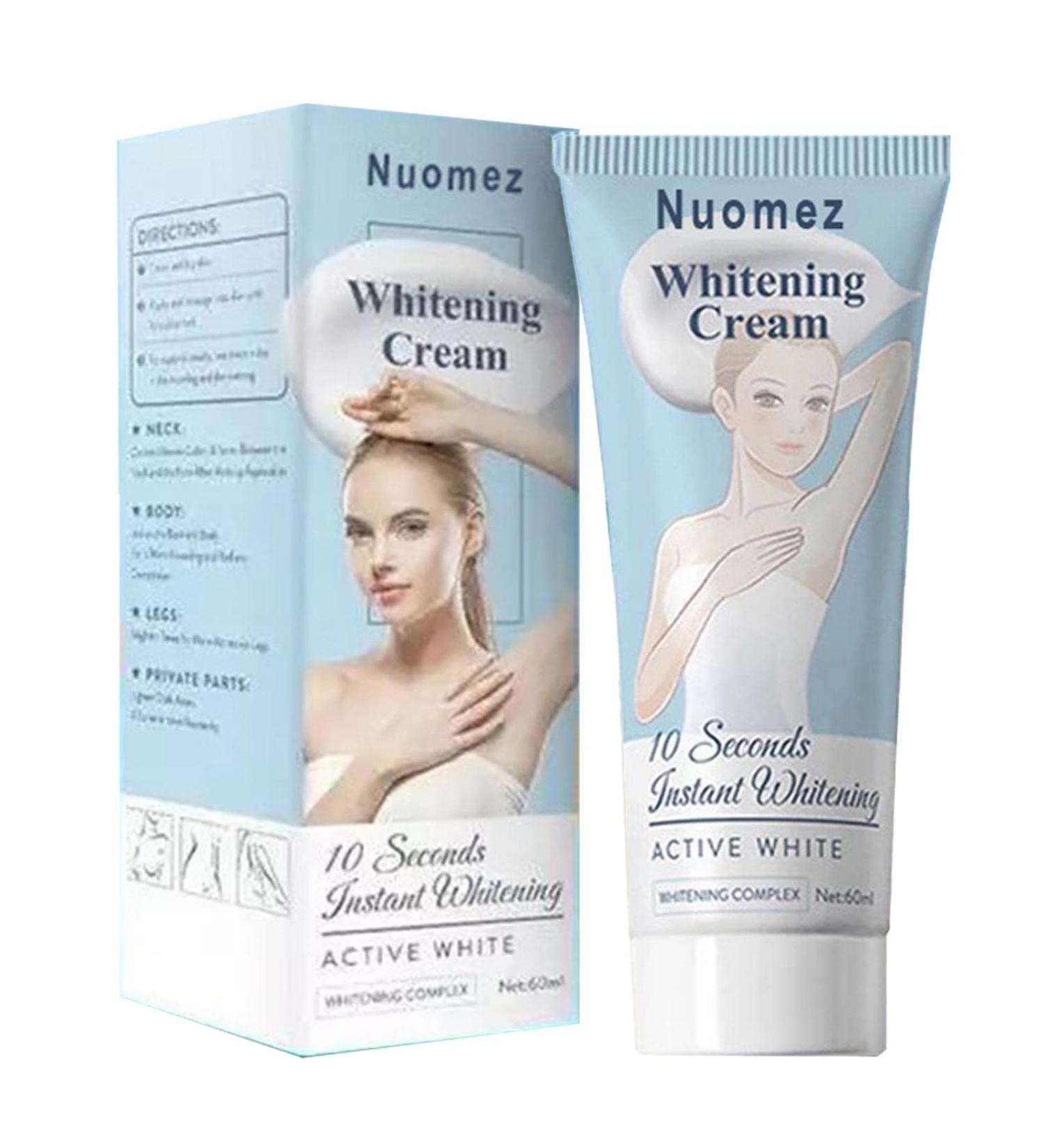  Eastuy Skin lightening cream 60ml | Skin lightening cream for intimate areas Skin whitening cream for underarms elbows and knees Eastuy care - Buy Online on GoSupps.com