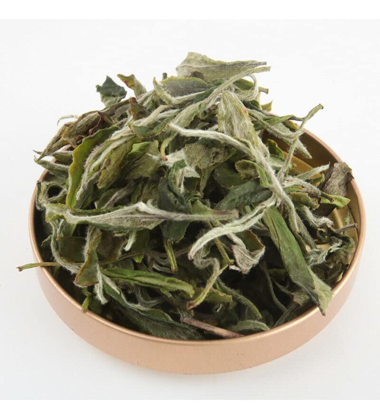 HELLOYOUNG 500g Th blanc Fuding naturel chinois Aliment vert biologique th Pu'er avec un ar me unique et charmant Th pu-erh Pu'er Tea - Buy Online on GoSupps.com