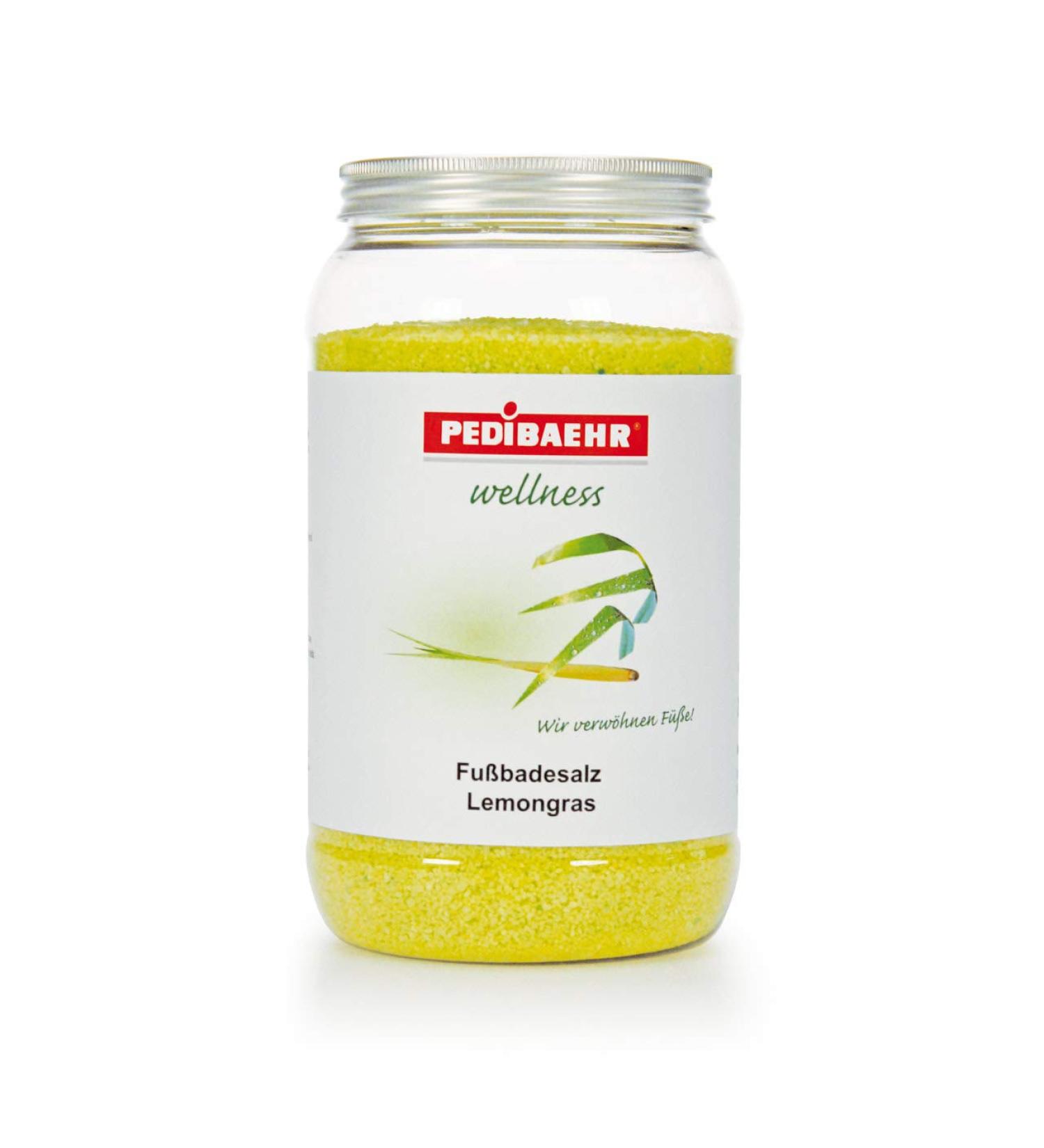 Pedibaehr - Wellness Foot Bath Salt Lemongrass 2kg
