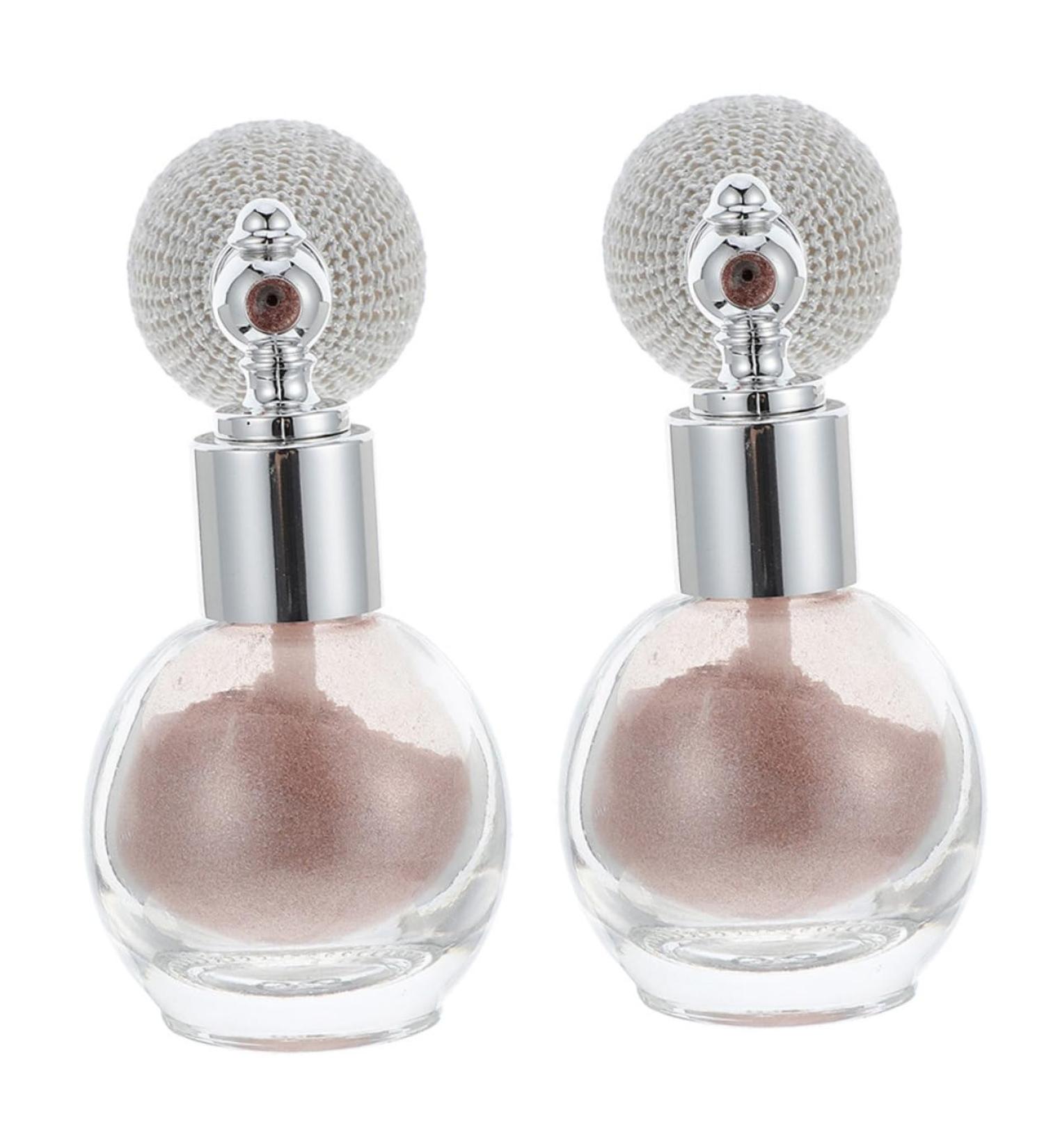 Beavorty 4 Pcs Spray Glitter Glass Spray Bottles Shower Spray Body Women Makeup Tool Loose Powder Brighten As Shown 2x2pcs 7.5x6cmx2pcs - Buy Online on GoSupps.com