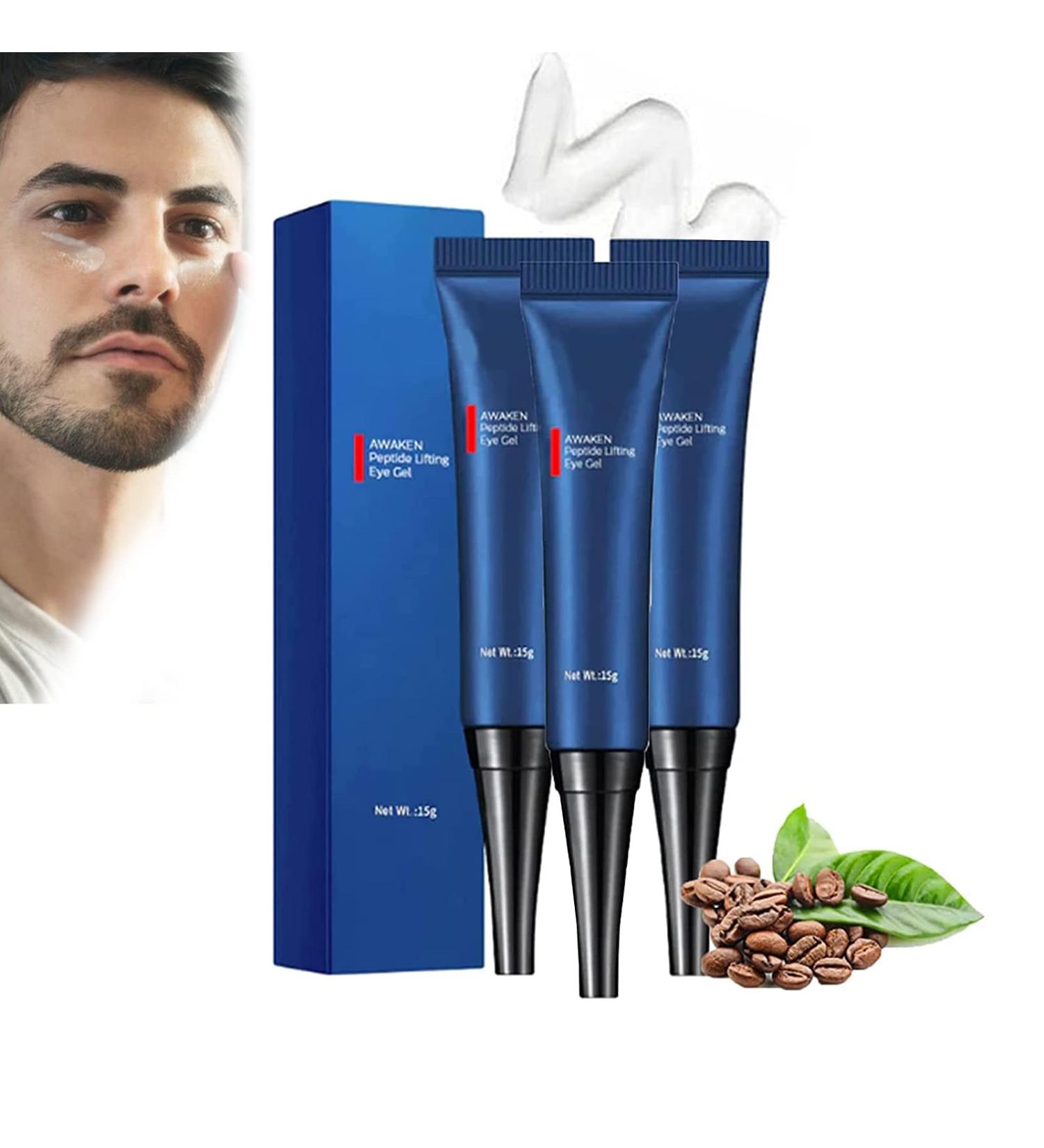 OPENEYES Peptide Lifting Eye Gel - Reduce Puffiness, Dark Circles & Wrinkles (3 Pack) - Buy Online on GoSupps.com