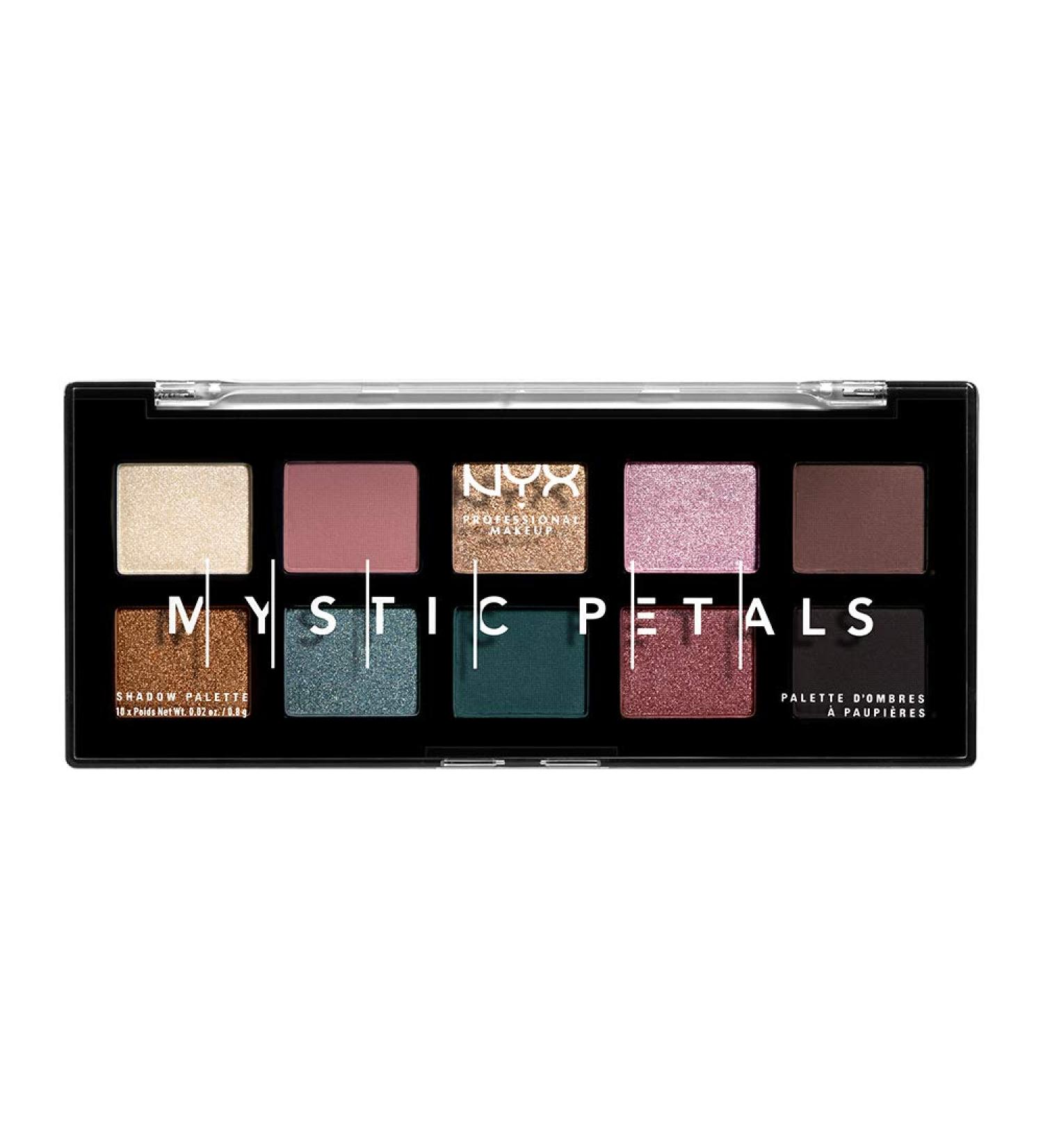 NYX Mystic Petals Dark Mystic Eyeshadow Palette - Professional Makeup - Buy Online on GoSupps.com