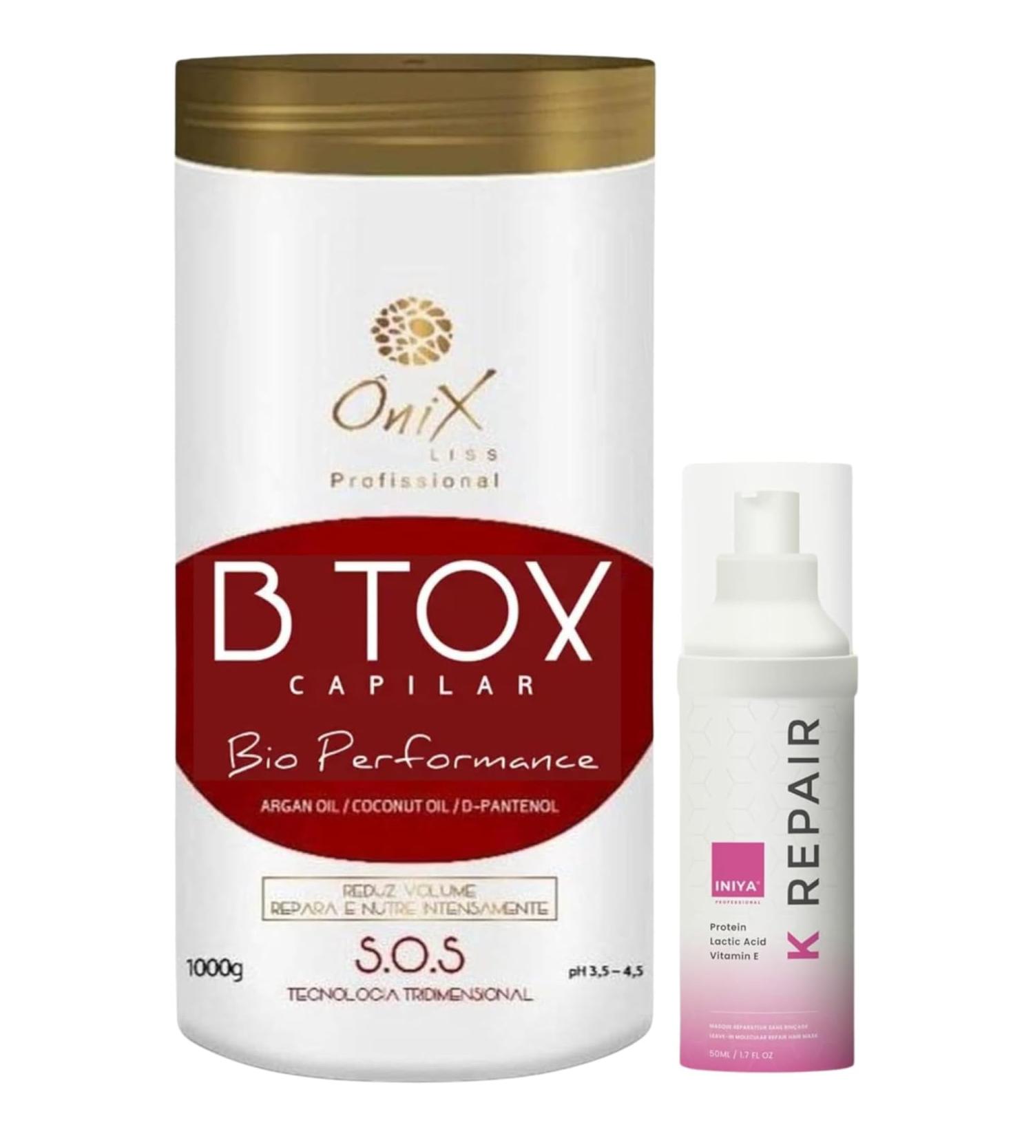  Iniya Onix B.otox Hair Care 1 kg | Leave-In Molecular Care | Iniya Professional K Repair 50 ml - Buy Online on GoSupps.com