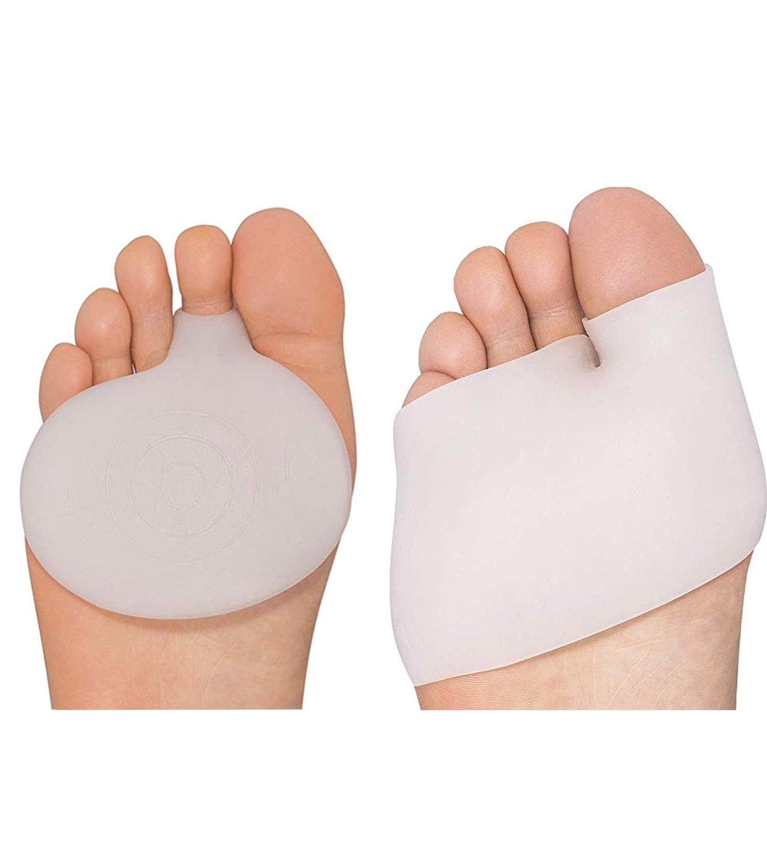 Dr. Feel Good Feet 4-Piece Bunion Sleeve and Metatarsal Pad Set for rapid pain relief and prevention of calluses and blisters - Men and Women - Buy Online on GoSupps.com