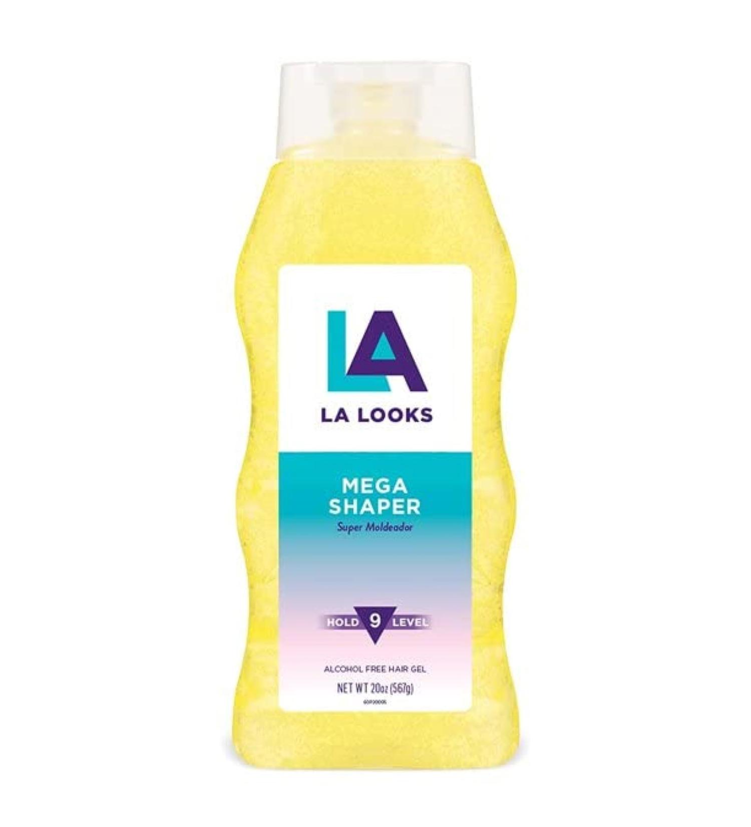 LA Looks Mega Shaper Hold Level 9 Gel - 20 Oz | Strong Hold Hair Gel for Ultimate Styles | International Shipping Available - Buy Online on GoSupps.com