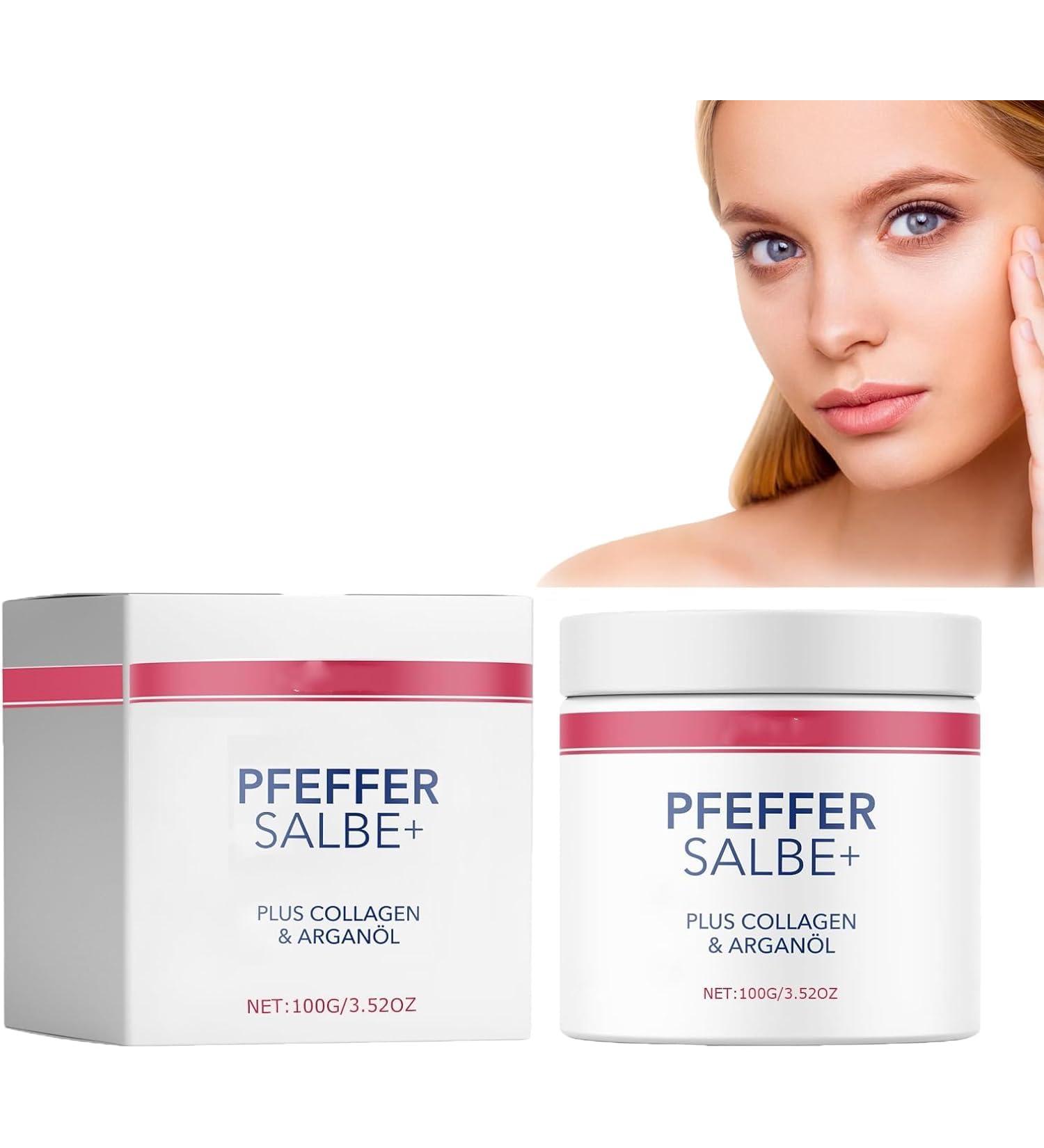 Pepper Ointment Plus | Active Pepper Ointment for Browning | Collagen & Argan Oil | 100ml - Buy Online on GoSupps.com