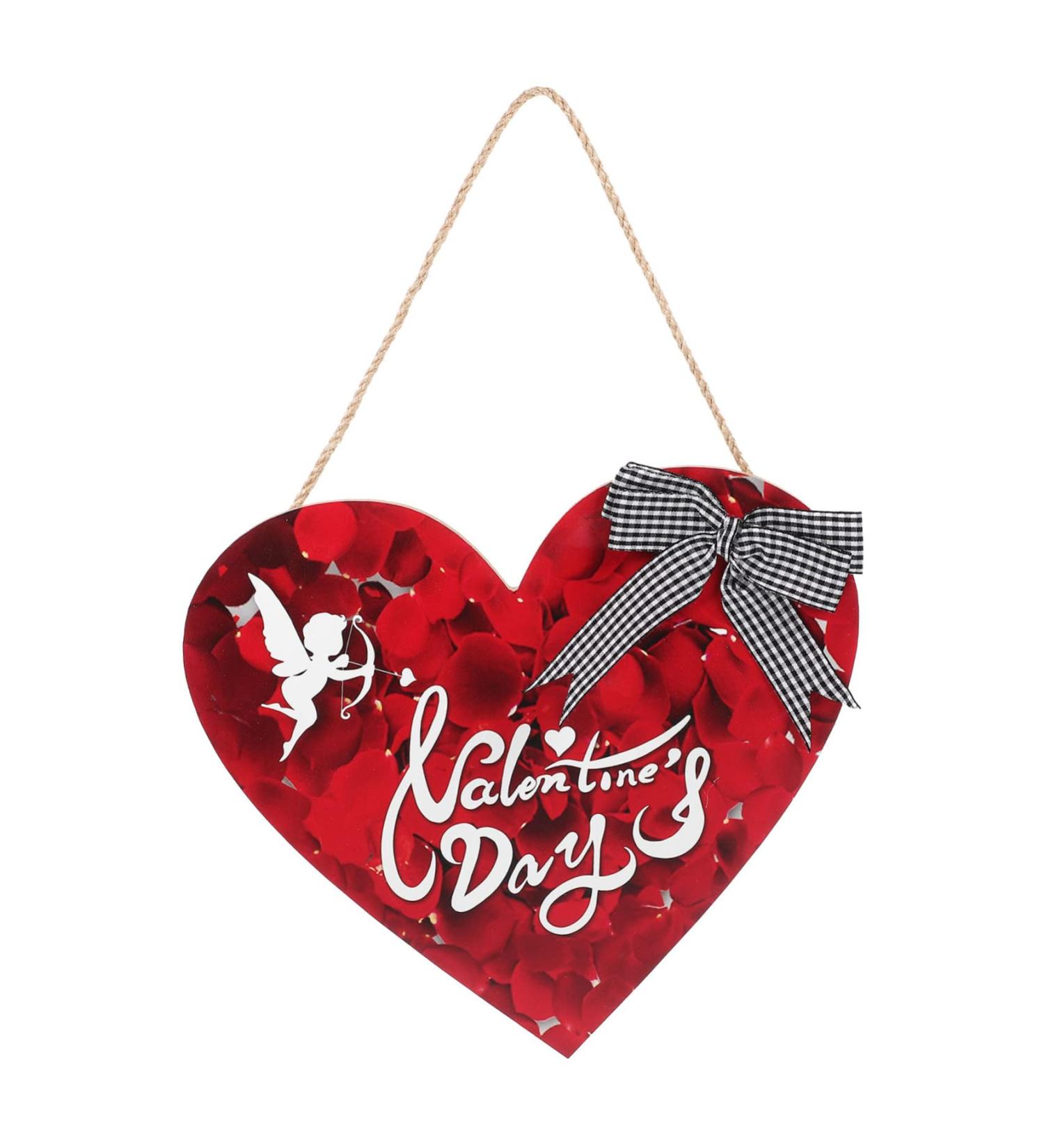 Zerodeko Decor Accessory Hanging Wood Wooden Decoration Ornament Wall Lovely Decorative Door Festival - Buy Online on GoSupps.com