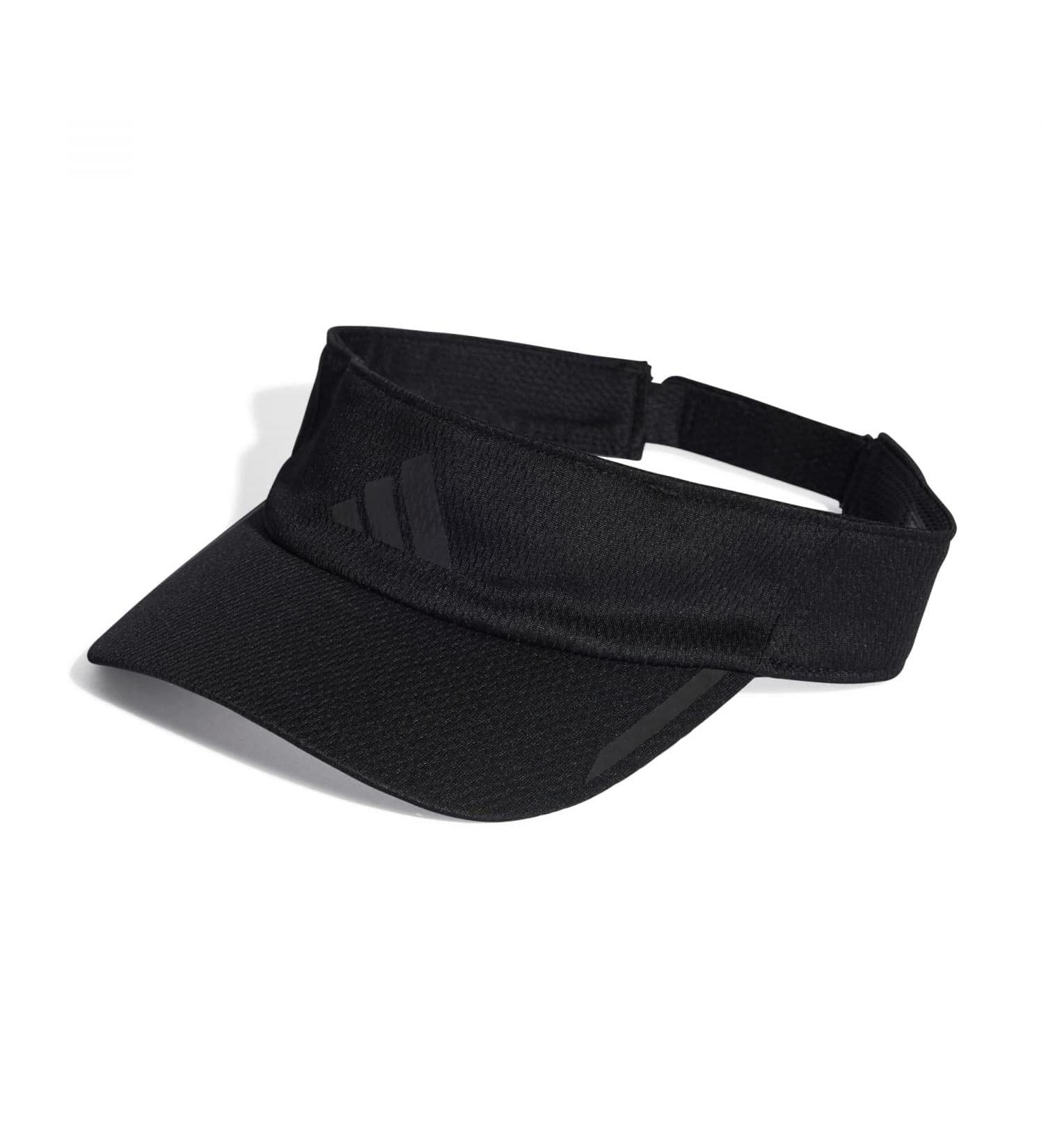 Shop adidas Unisex Run Visor AR - Black/Black Reflective | Lightweight & Stylish Performance Gear for All - Buy Online on GoSupps.com