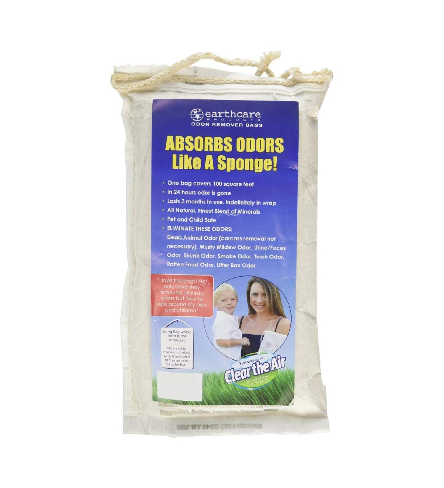 Earth Care Odor Removing Bag Stinky Smells Pet odor etc (1 Pack) 1 count (Pack of 1) - Buy Online on GoSupps.com