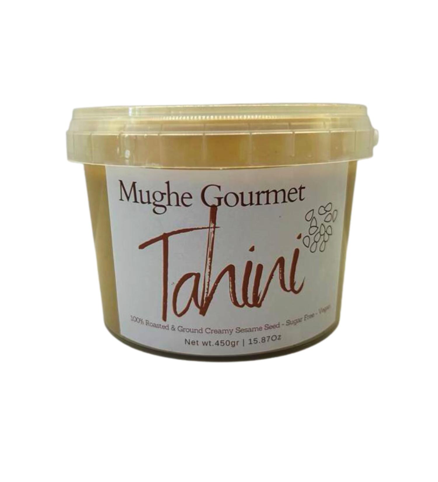 Mughe Gourmet Premium Houmous Sesame Turkish Tahini Paste 16oz (450g) | Silky Smoothy Creamy Texture in Hummus Dips Salad Dressings | Vegan Gluten-Free Nut-Free Dairy-Free Paleo Keto - Buy Online on GoSupps.com