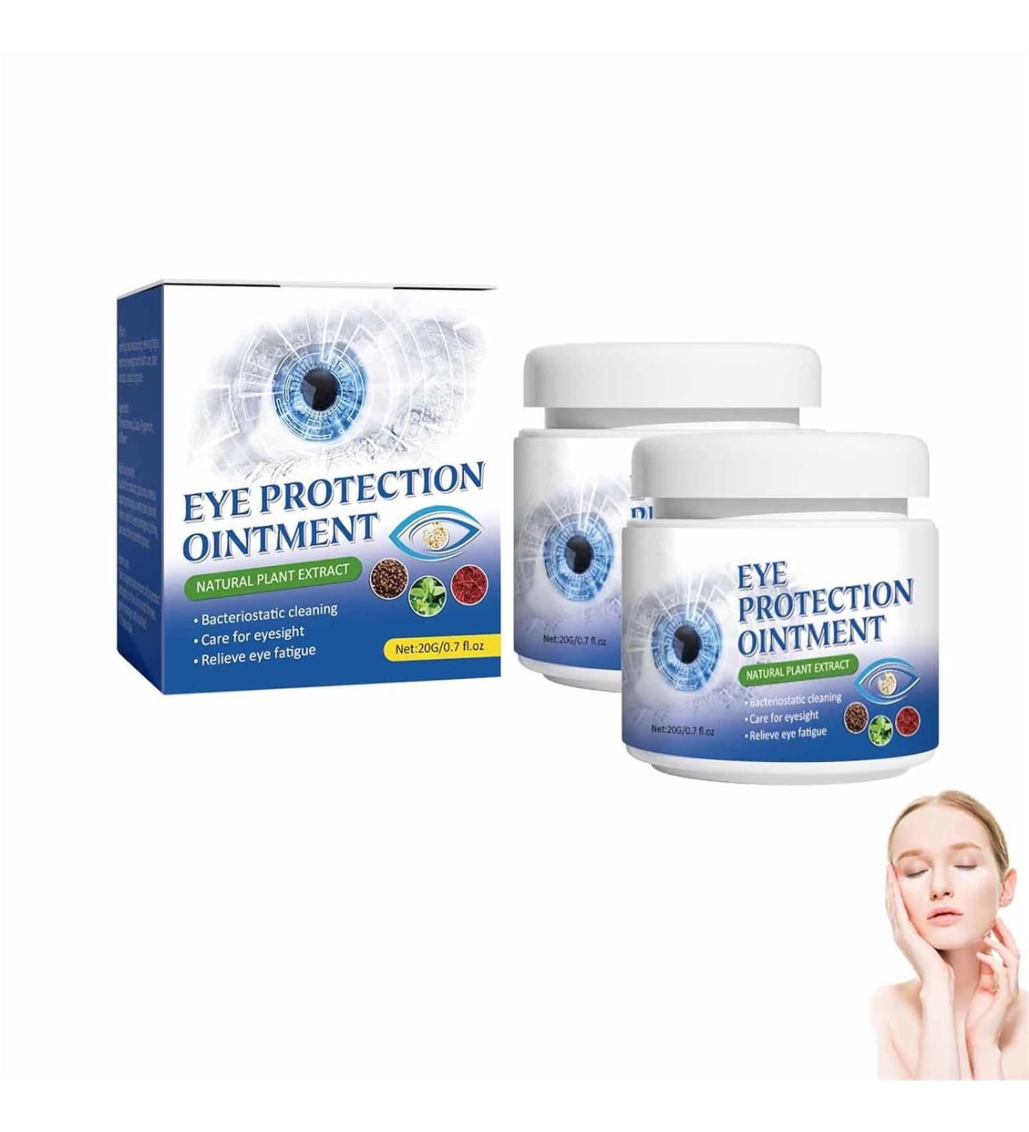 EXQST Soothing Eye Ointment 20g Rehydrates and Rejuvenates Dry Eyes Night Ointment for Dry Eyes Soothes Eyes Reduces Redness and Eye Pain - Buy Online on GoSupps.com