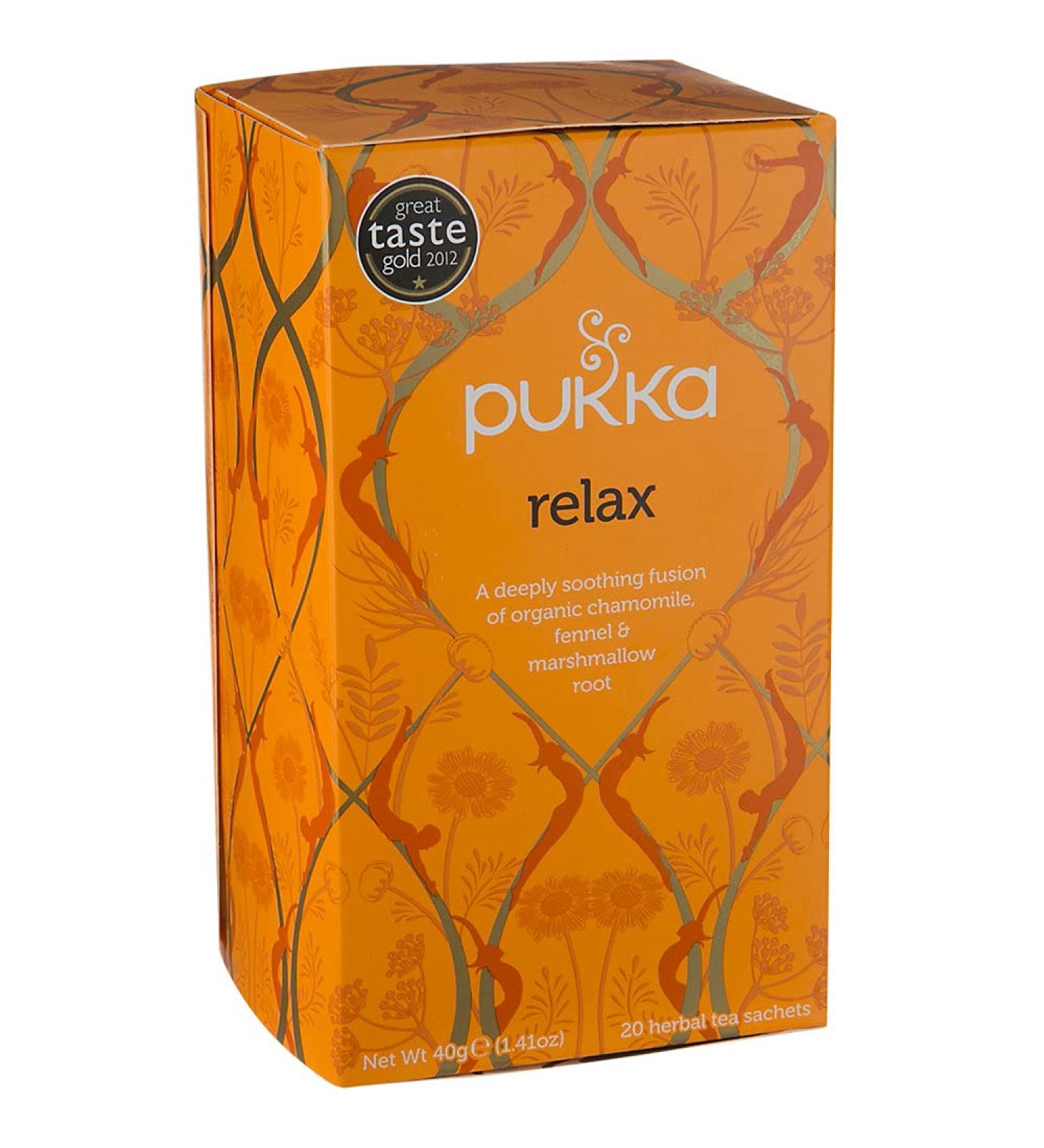 Pukka Relax 1 X 20 Bags - Buy Online on GoSupps.com