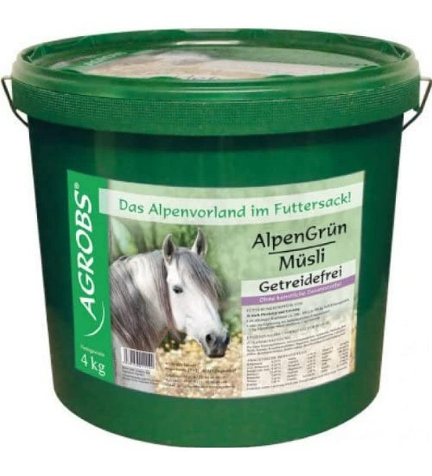 Agrobs Alpengrün Muesli, pack of 1 (1 x 4000 g)