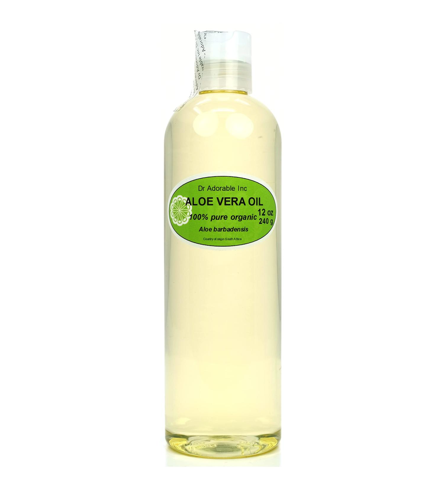 Buy Dr Adorable 12 oz Aloe Vera Oil - 100% Pure Natural Organic | International Shipping - Buy Online on GoSupps.com