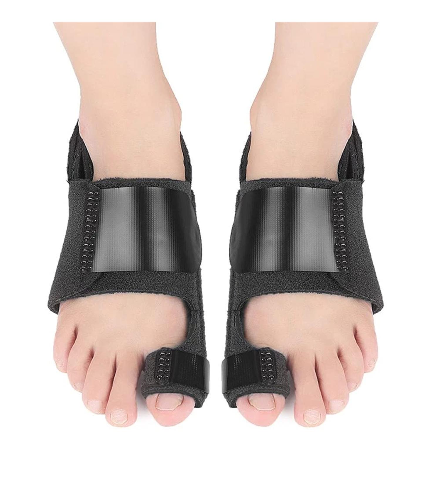 McNuss Bale Zeh Corrector & Separator | Orthopedic Big Toe Pain Relief | Hallux Valgus Bandage for Day/Night Support - Buy Online on GoSupps.com