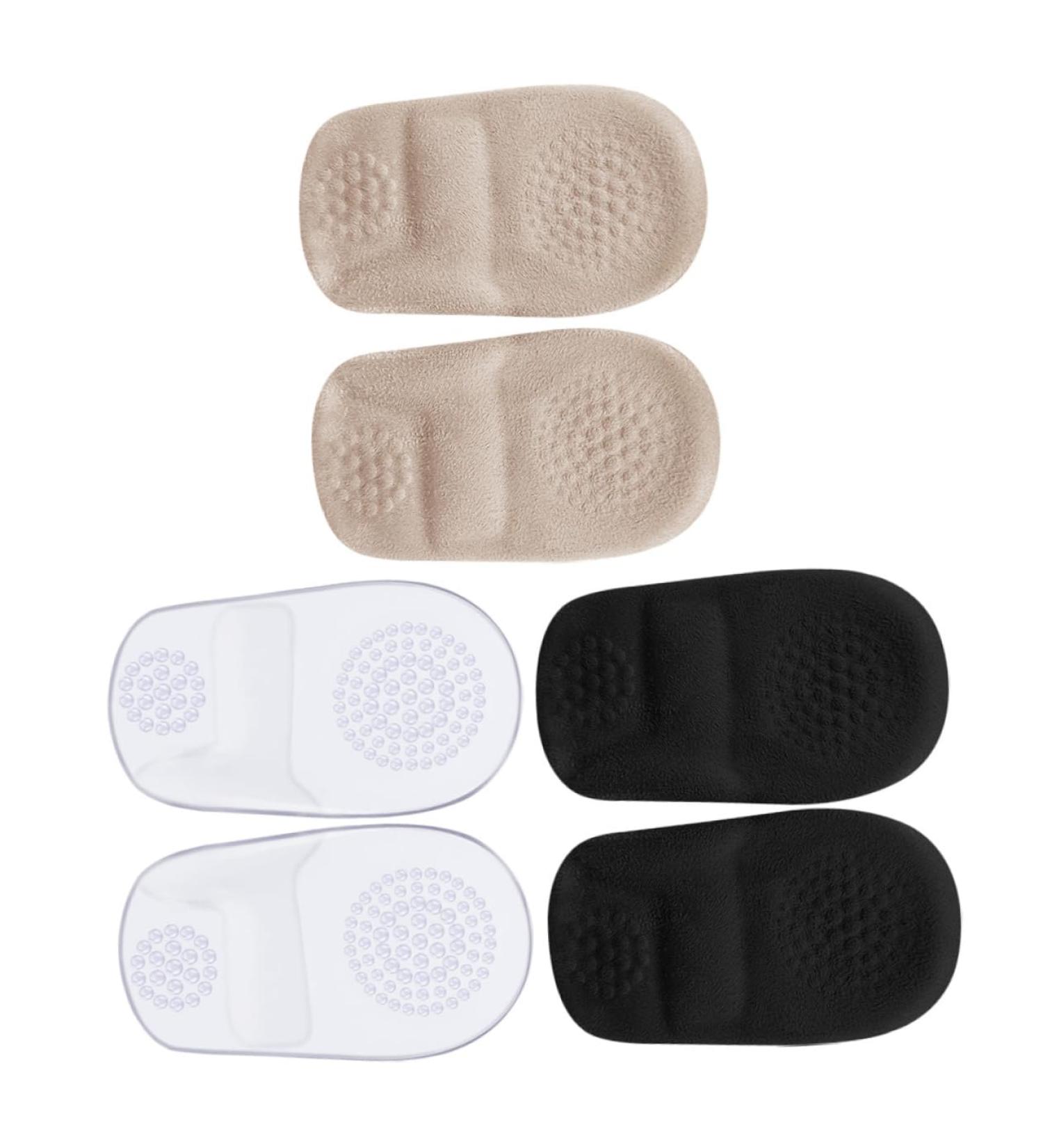Buy Healeved Silicone Heel Pads - 3 Pairs High Heel Inserts & Boot Protectors for Women | Back of Heel Cushion for Comfortable Shoes - 12x6.7cm - Buy Online on GoSupps.com