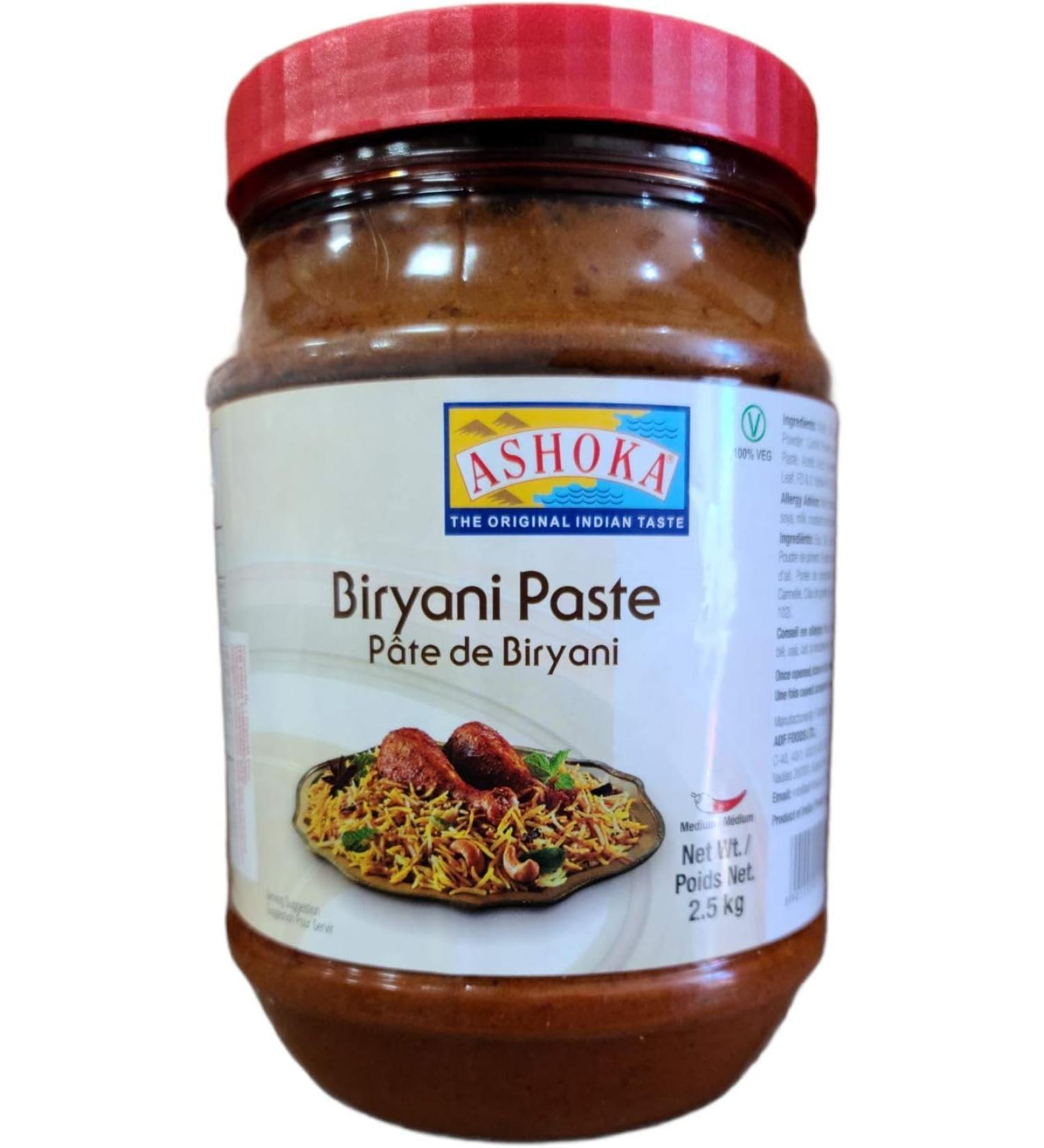 Ashoka Curry Biryani Paste 2.5 kilogram - Buy Online on GoSupps.com