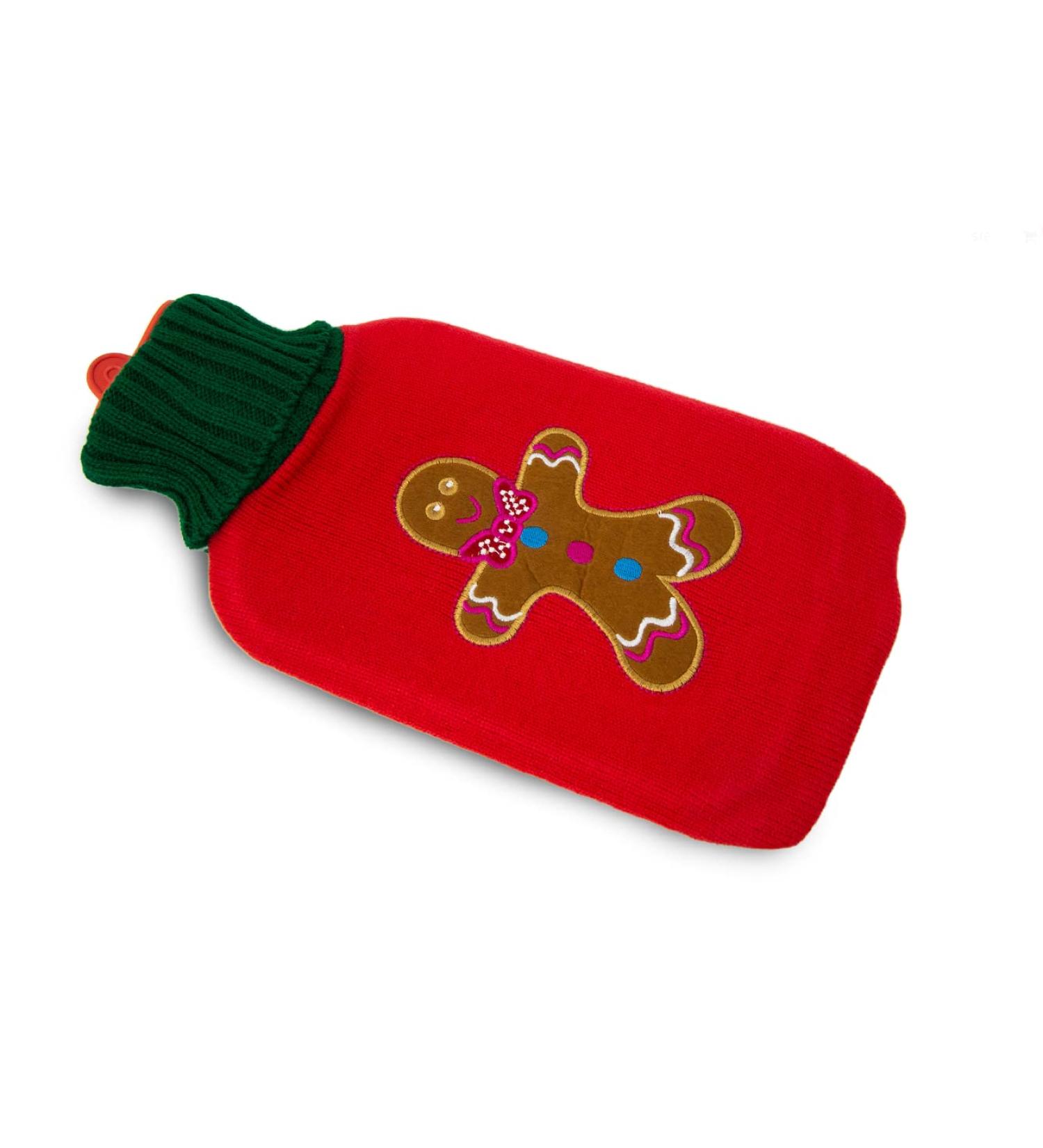 Hot water bottle cover bed bottle 2l heat pad hot water bottle odorless natural rubber (1)