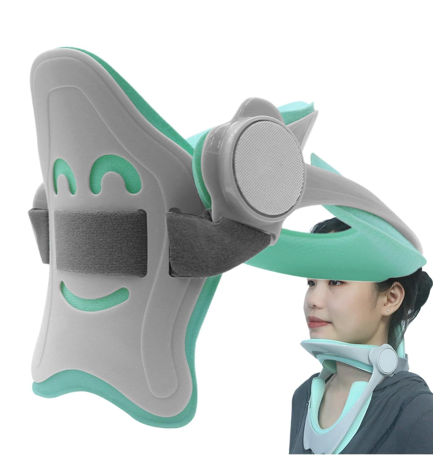 Neck Collar Cervical - Cervical Traction Neck Collar Neck Support | Cervical Collar Neck Brace Posture Corrector Breathable Neck Stretcher Adjustable - Buy Online on GoSupps.com